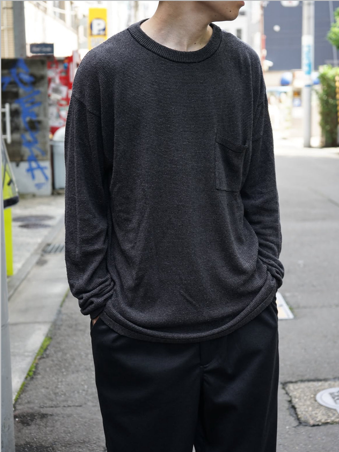 【8/26(水)発売】SILK KNIT L/S CREWNECK
