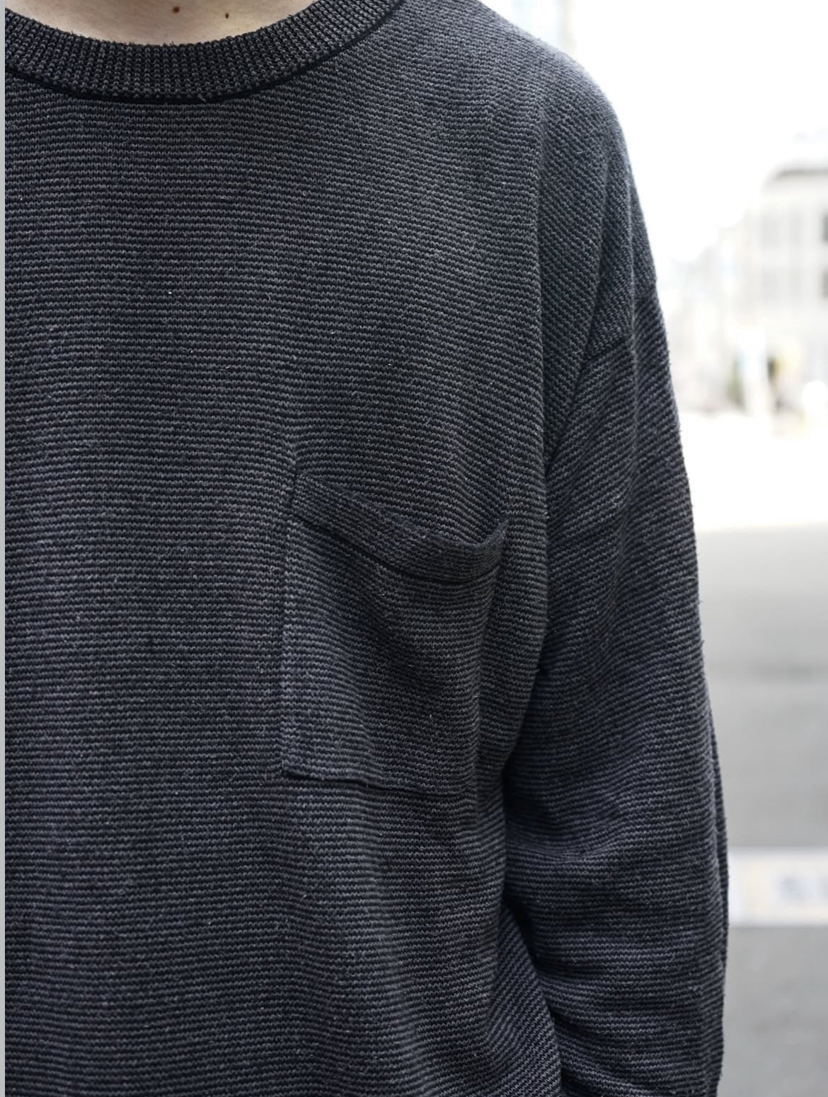 【8/26(水)発売】SILK KNIT L/S CREWNECK