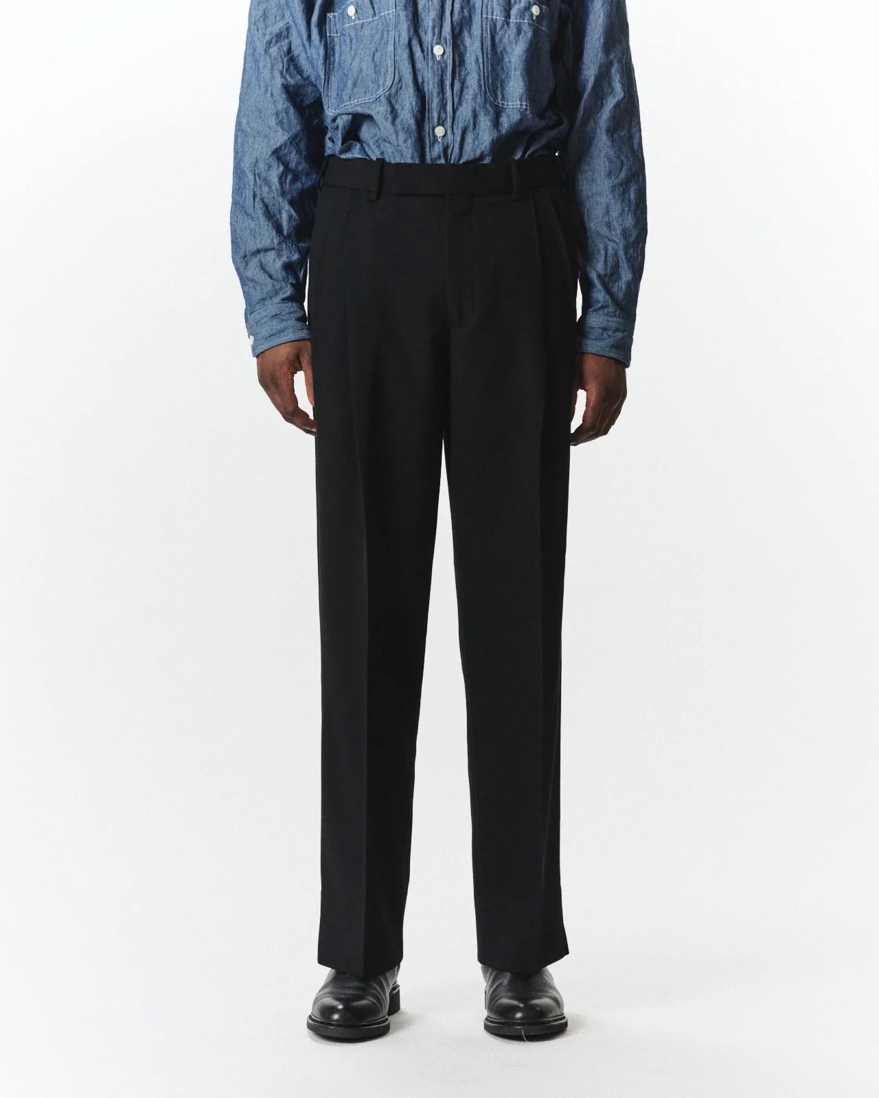 【8/6(木)発売】ORGANIC WOOL SURVIVAL CLOTH® DOUBLE PLEATED SEMI EASY TROUSERS