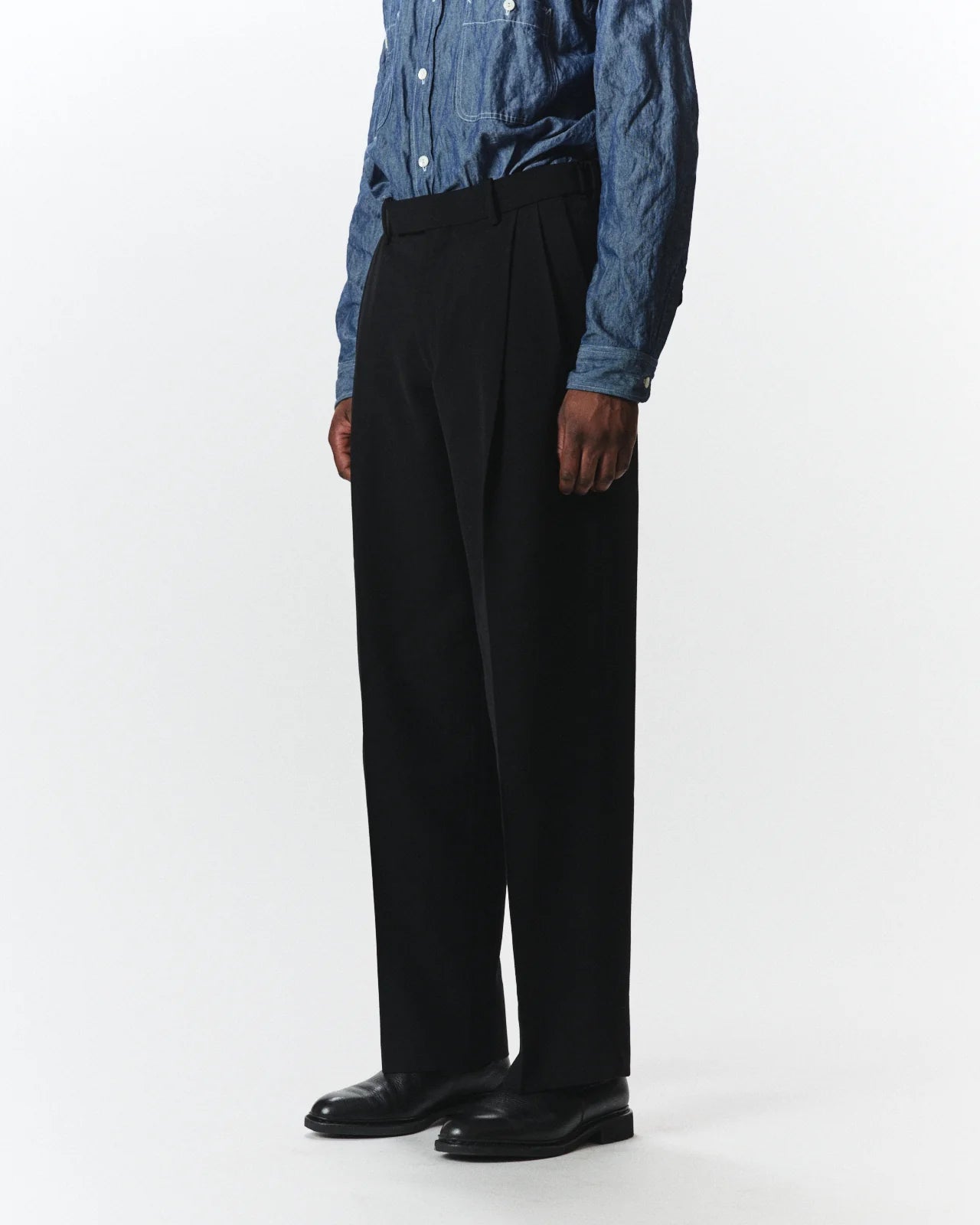 【8/6(木)発売】ORGANIC WOOL SURVIVAL CLOTH® DOUBLE PLEATED SEMI EASY TROUSERS