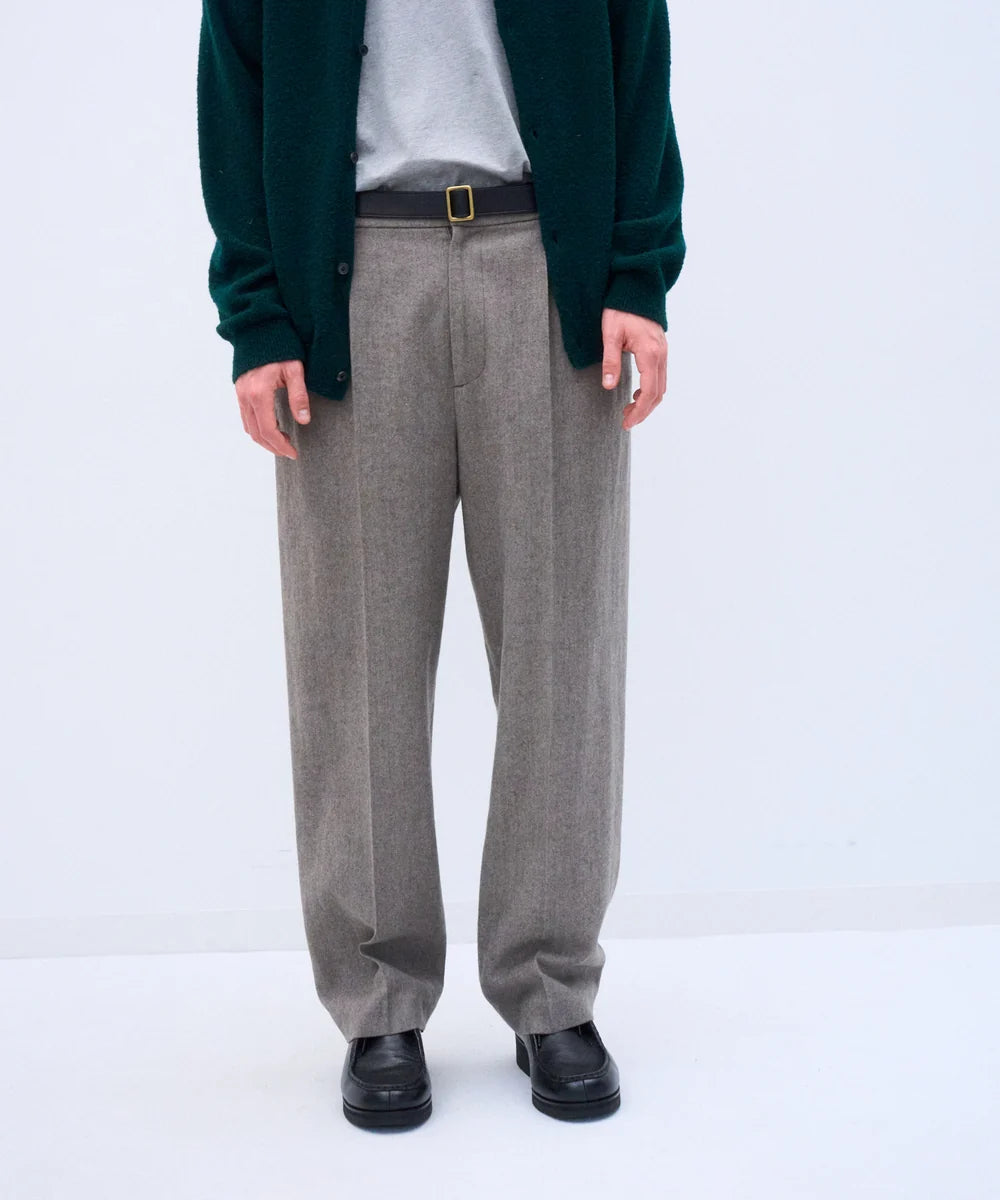 【10/3(土)発売】LINEN WOOL TWEED LOOSE FIT PANTS