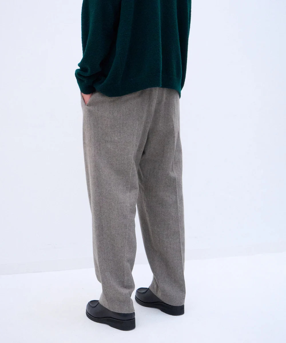 【10/3(土)発売】LINEN WOOL TWEED LOOSE FIT PANTS