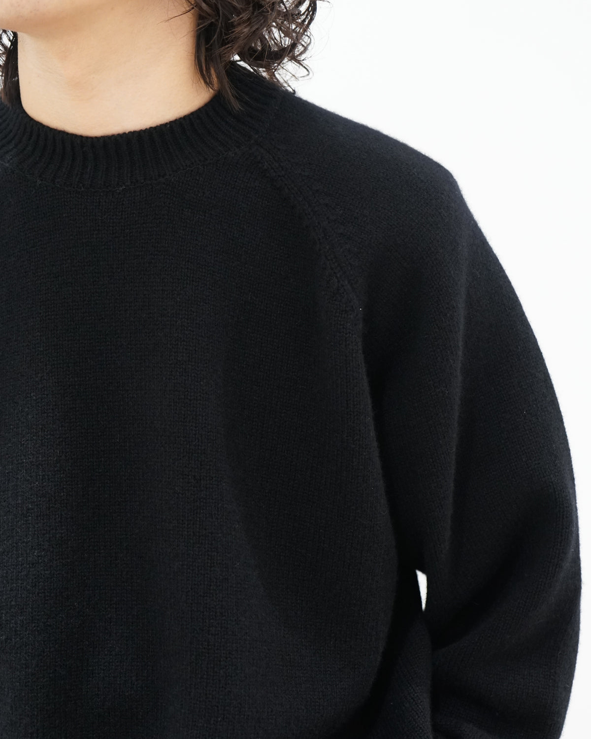 RAGLAN CREW NECK KNIT