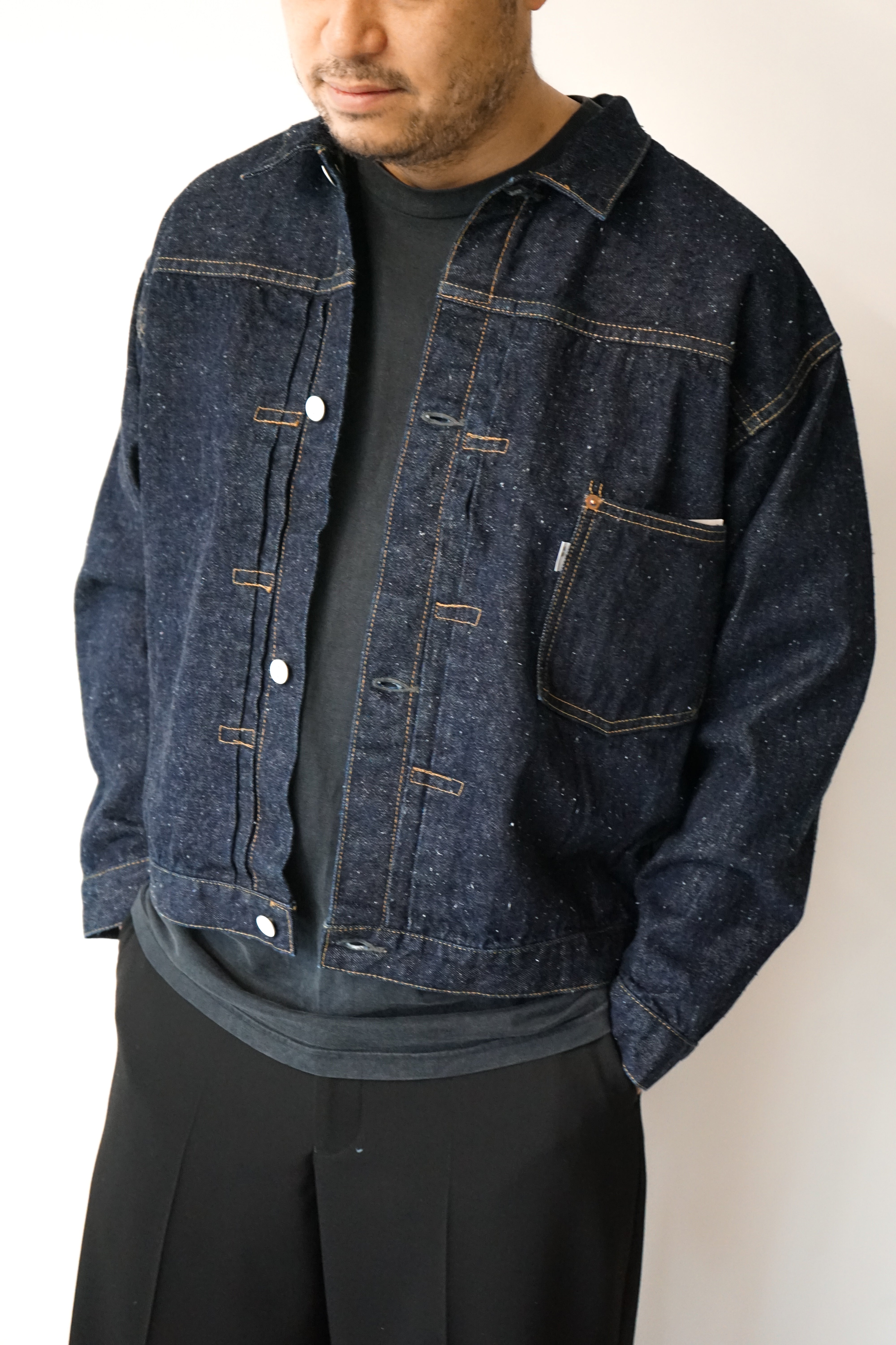 029 WW Ⅱ LV T-BACK JACKET ONE-WASHED