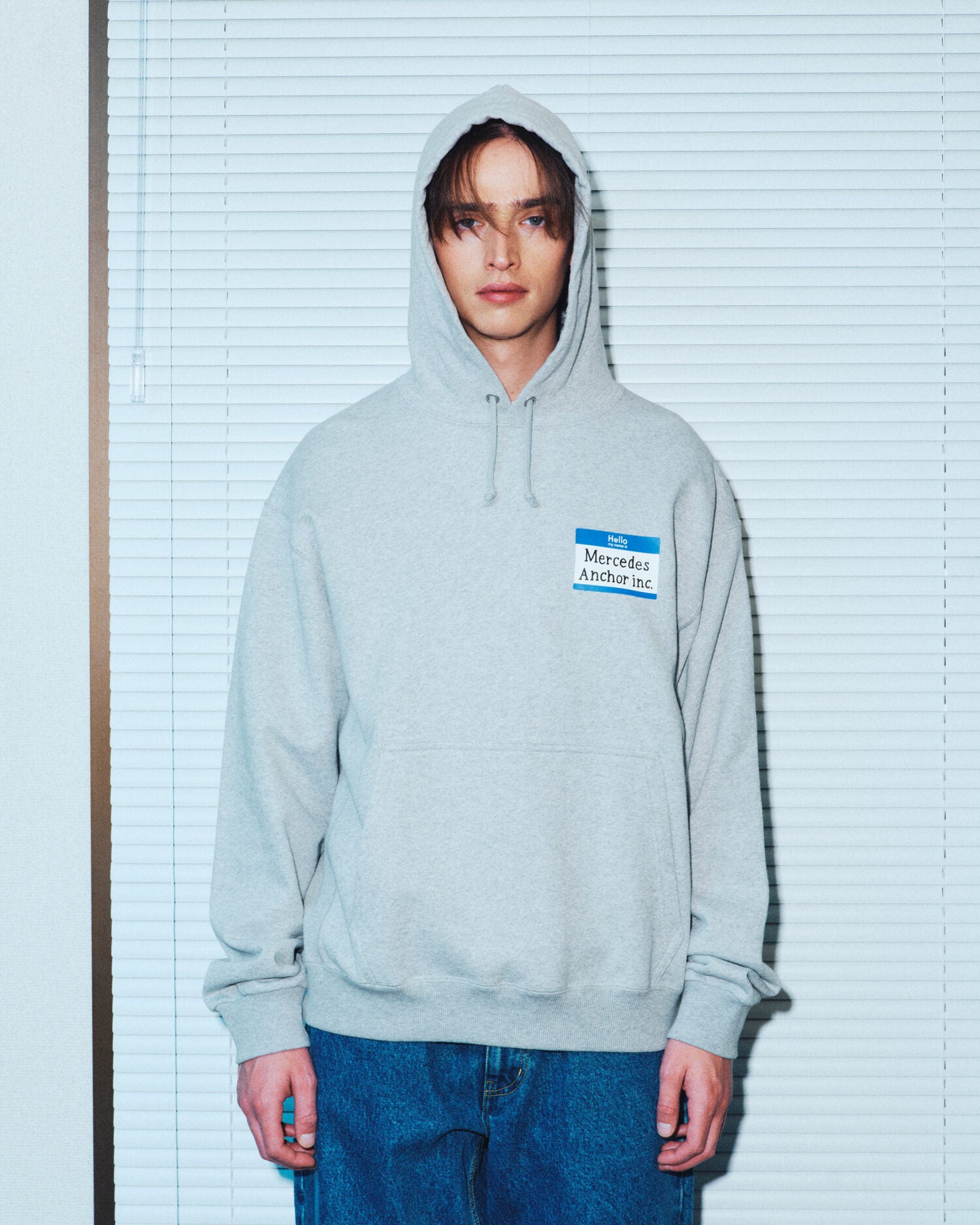 NAME BADGE LABEL HOODIE