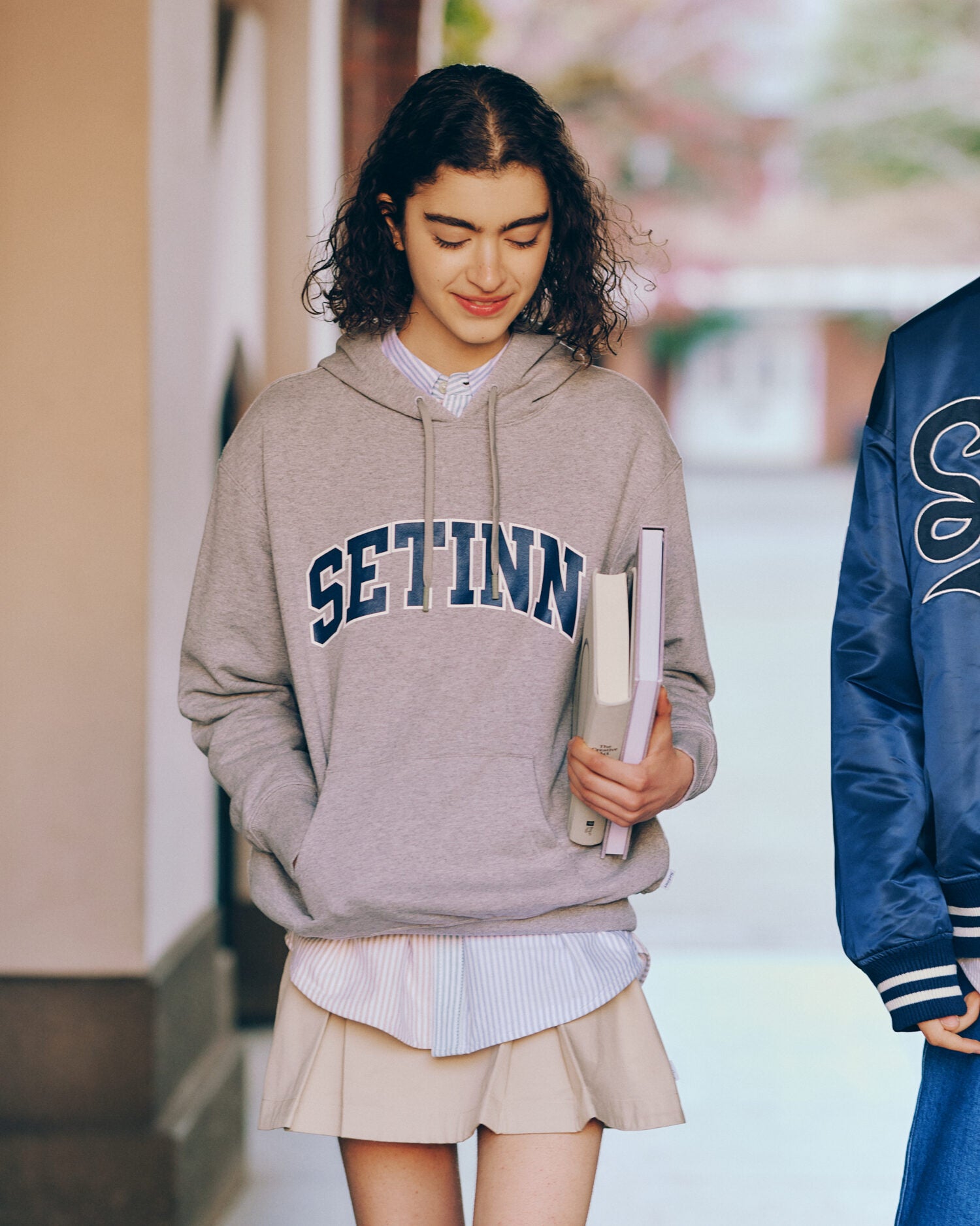 College Logo Hoodie