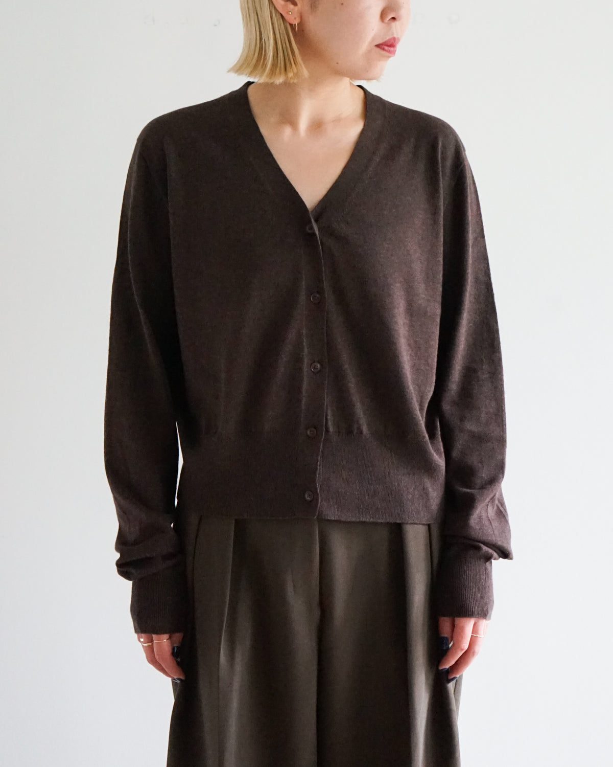 Cotton Cashmere Cardigan