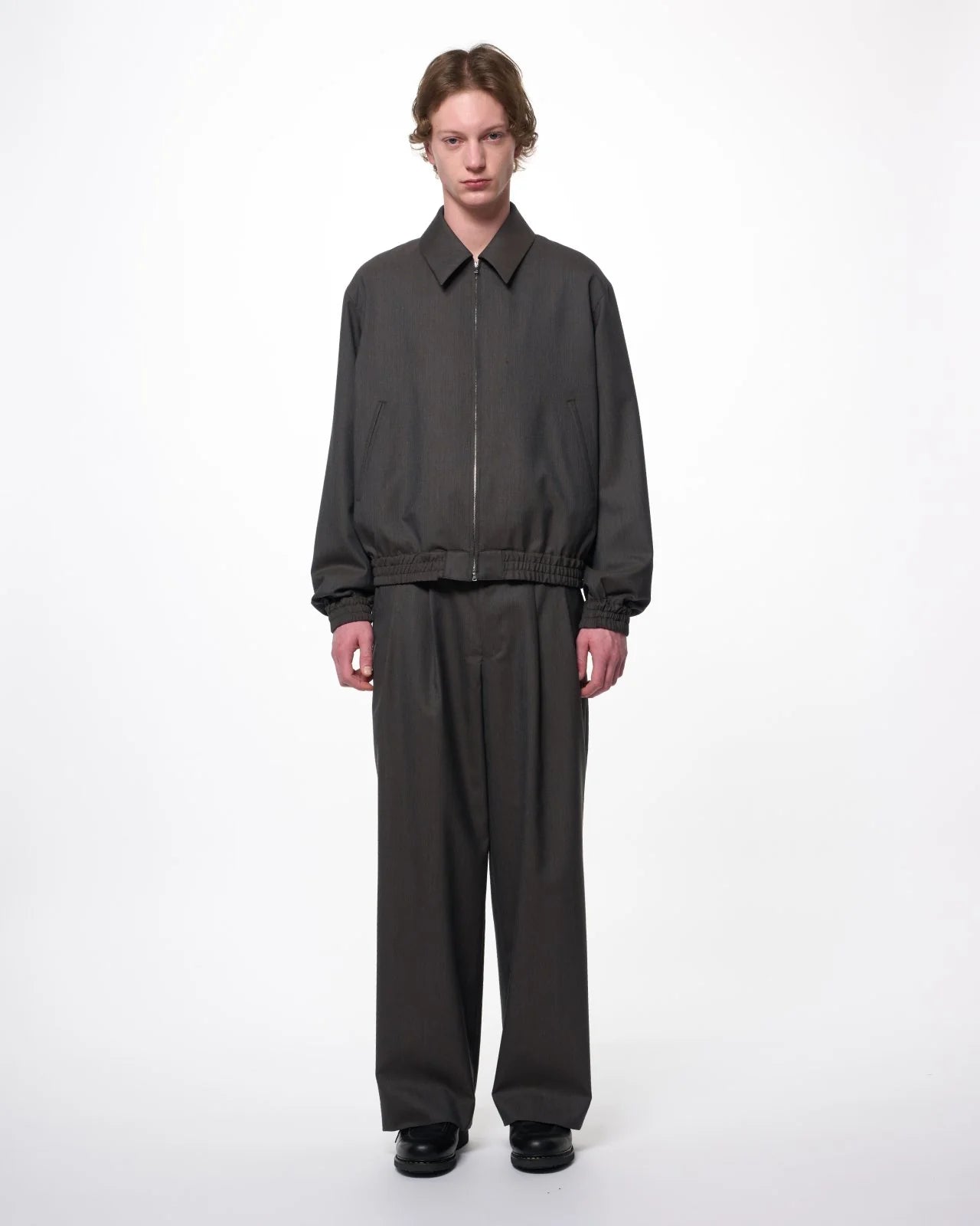 【7/23(木)発売】2/60 WOOL TROPICAL MELANGE ZIP BLOUSON