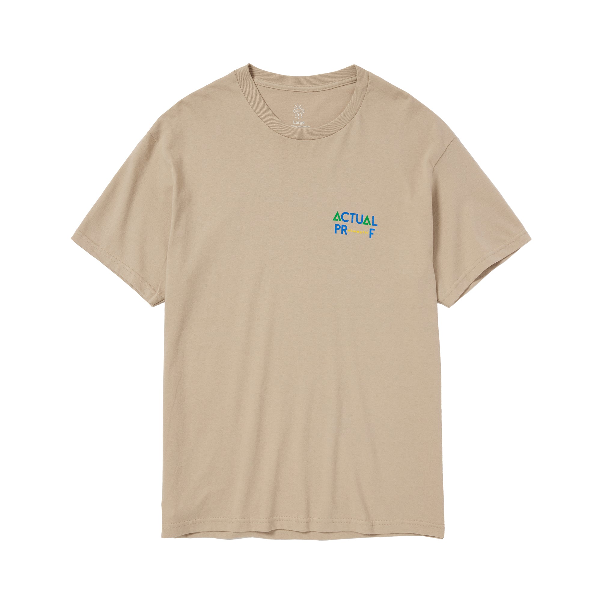 【6/27(土)発売】ACTUAL PROOF Tee