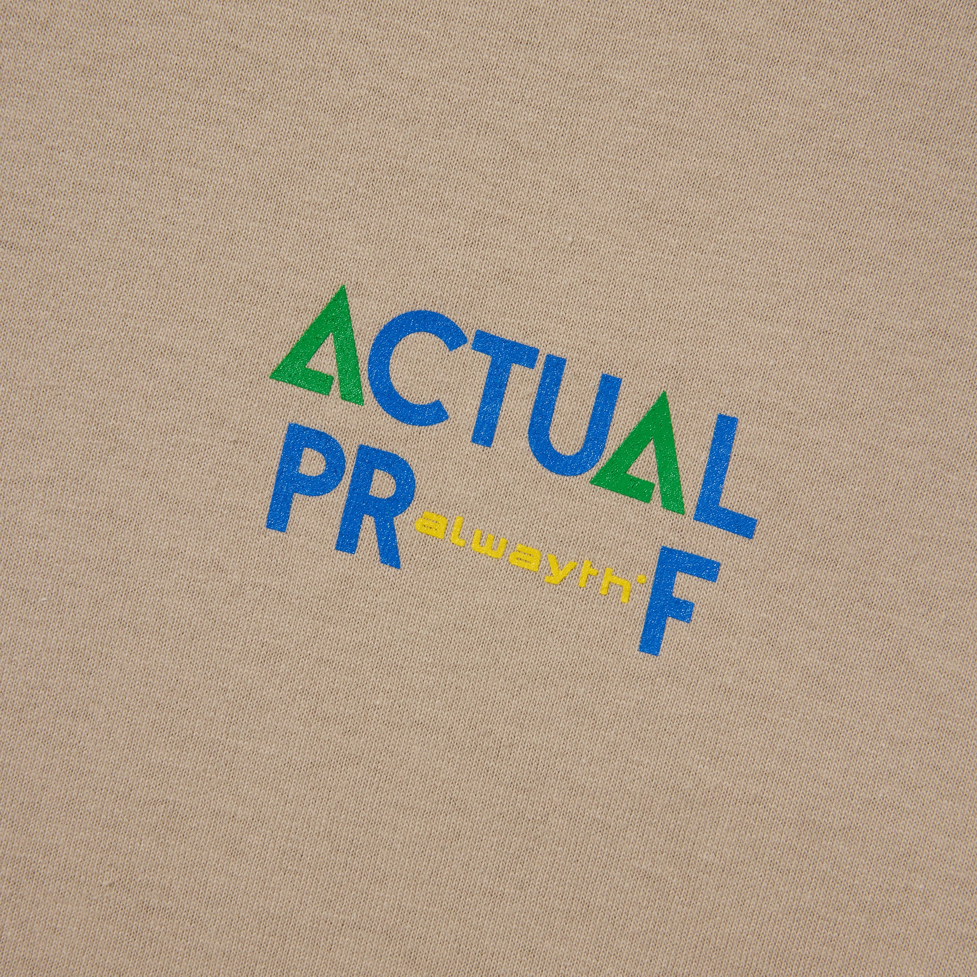 【6/27(土)発売】ACTUAL PROOF Tee