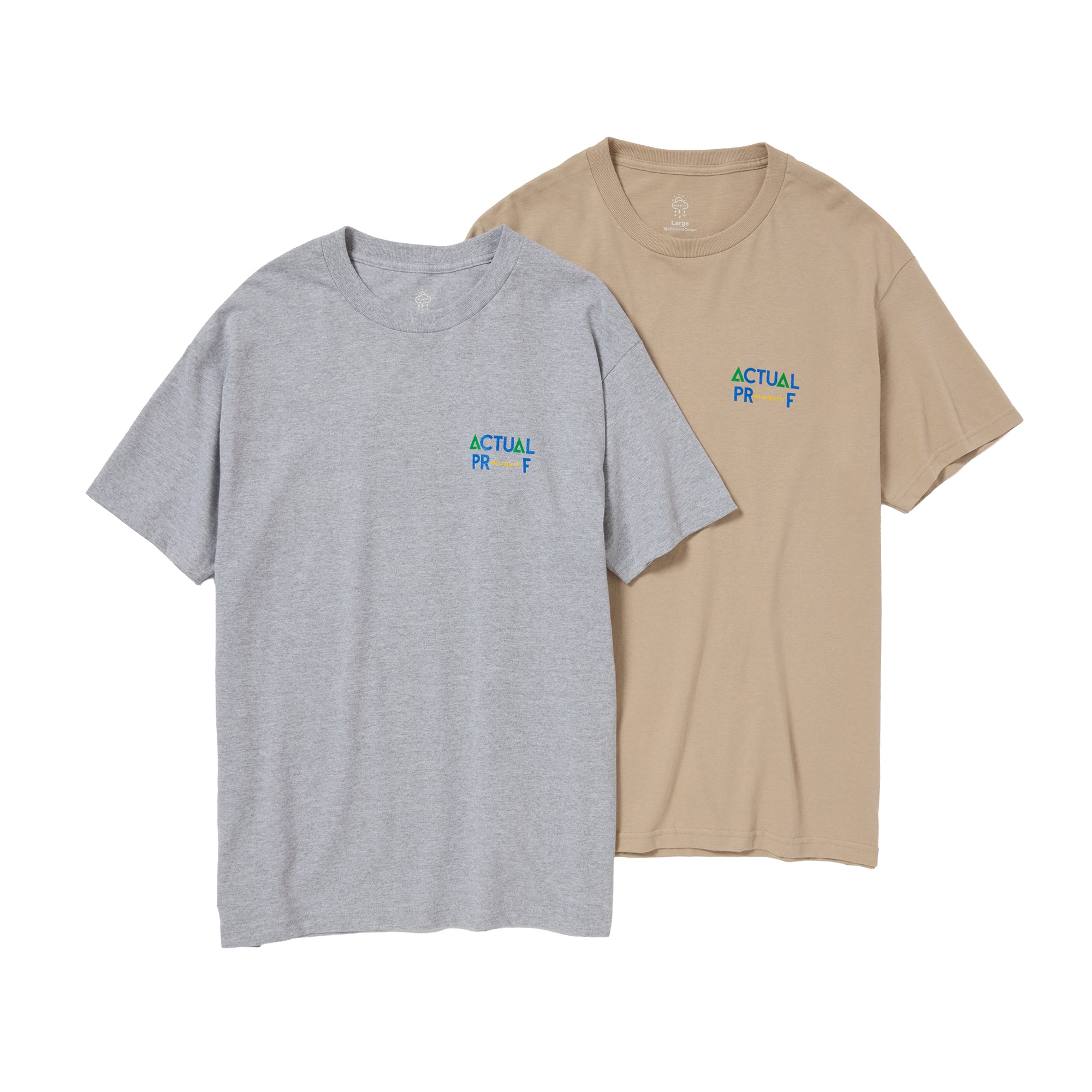 【6/27(土)発売】ACTUAL PROOF Tee