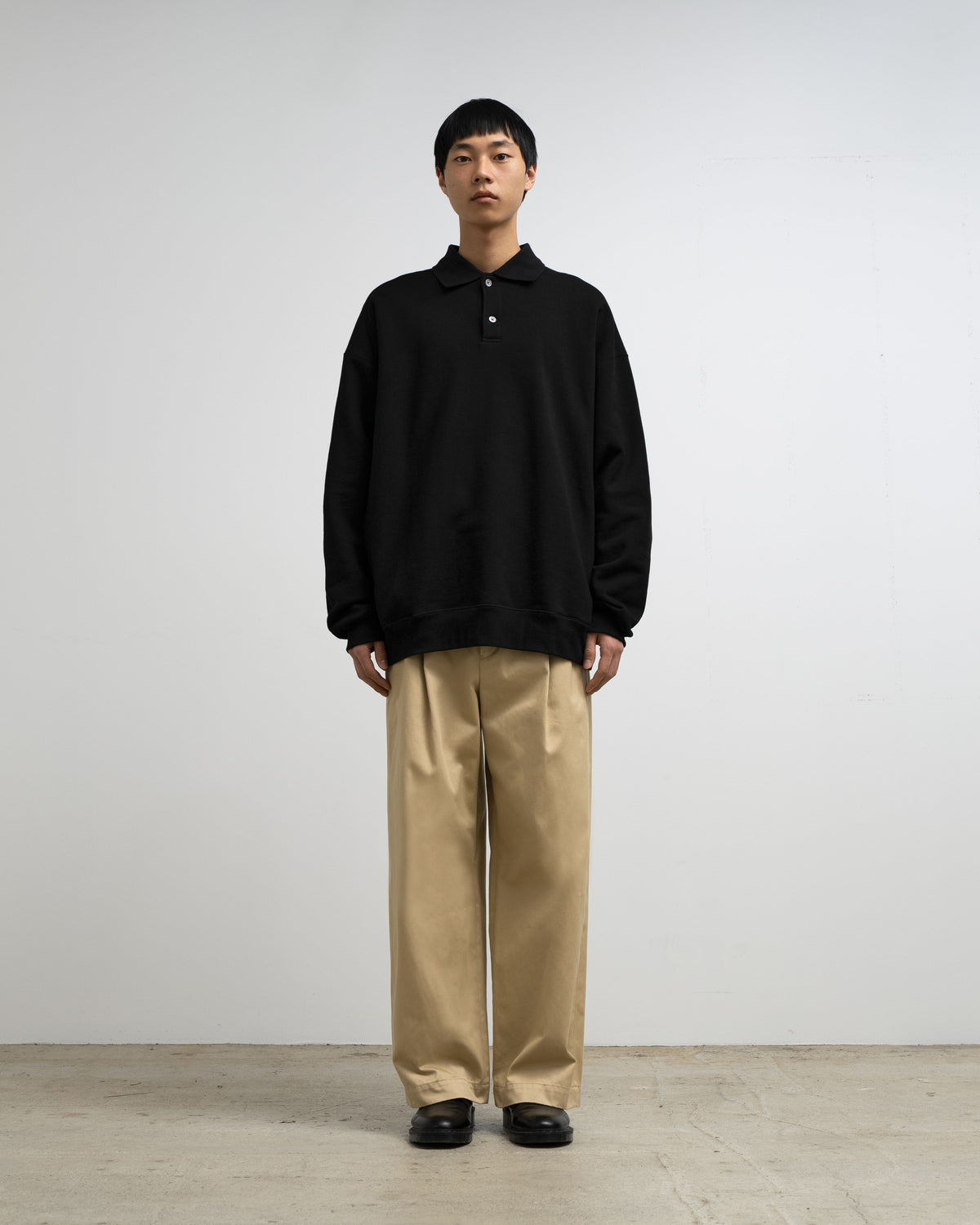 【10/3(土)発売】AZUMA Terry Pullover Polo Sweat