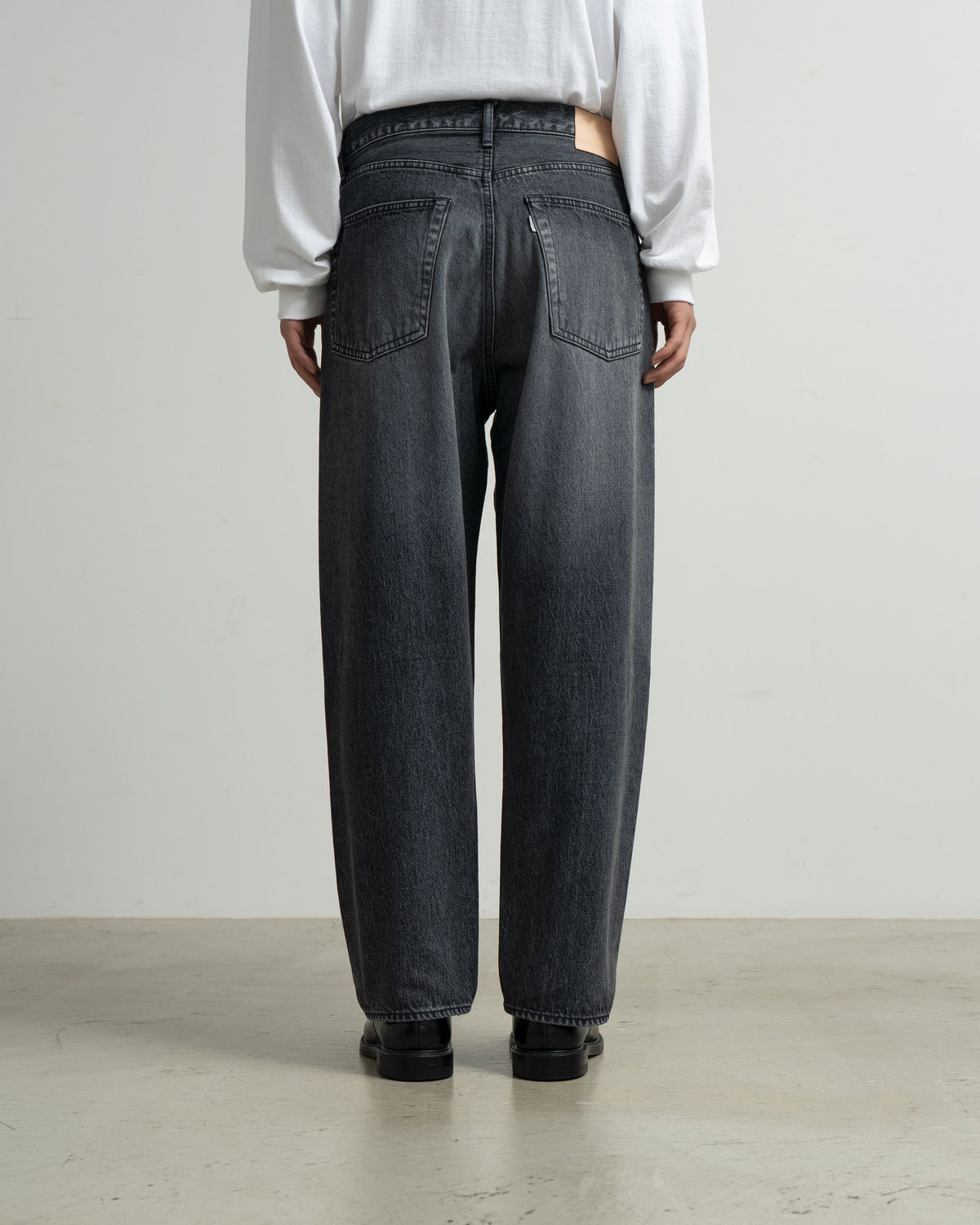 Selvage Denim Five Pocket Tapered Pants -LIGHT FADE-