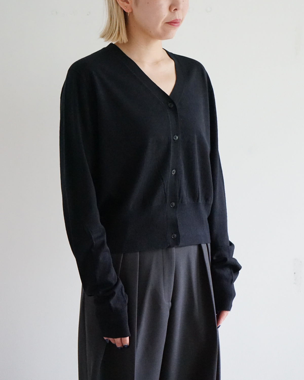 Cotton Cashmere Cardigan