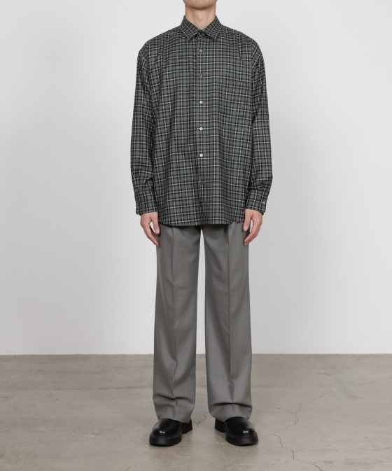 【9/18(金)発売】ORGANIC WOOL VIYELLA COMFORT FIT SHIRT