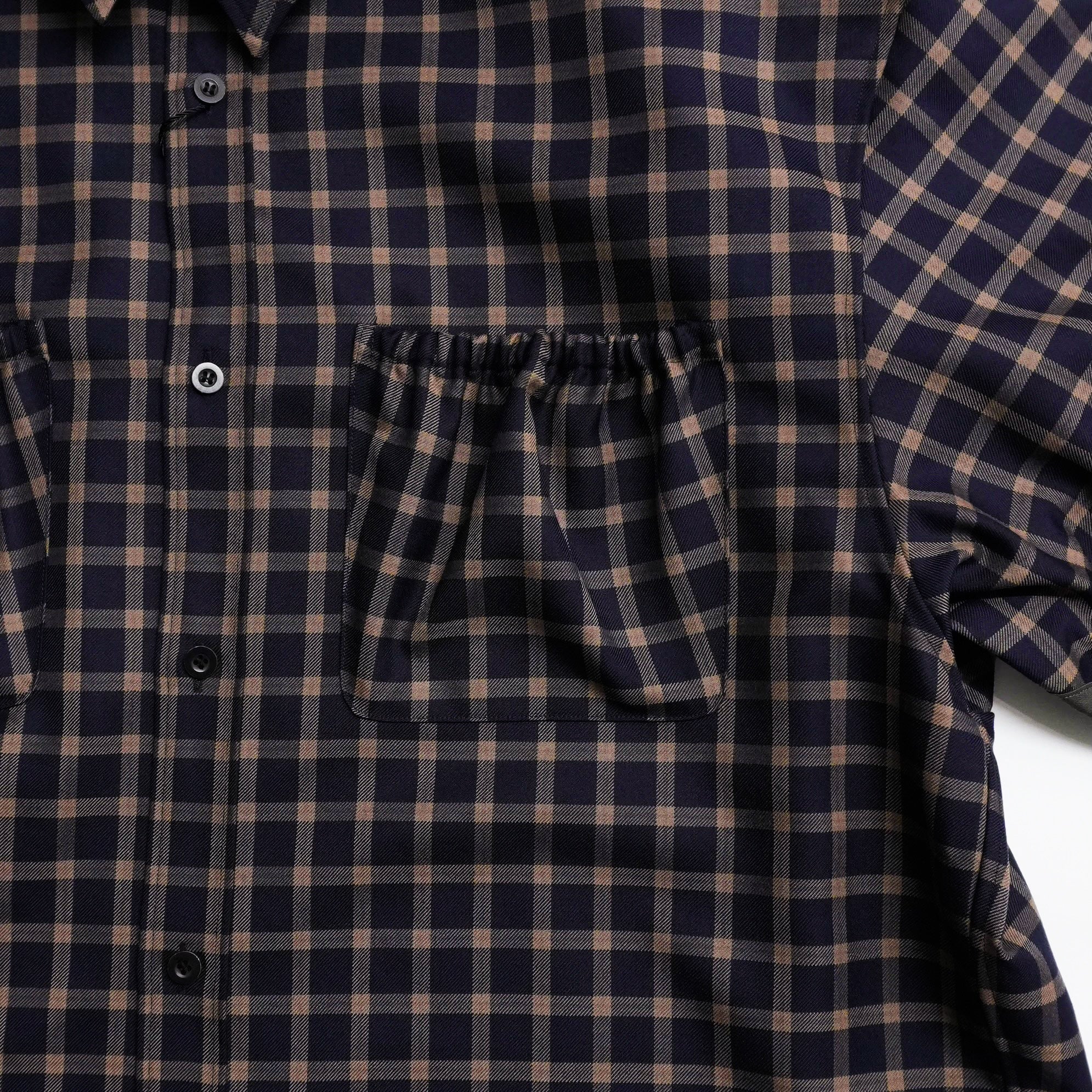 【LIMITED】WRIST PATCH WIDE SHIRT