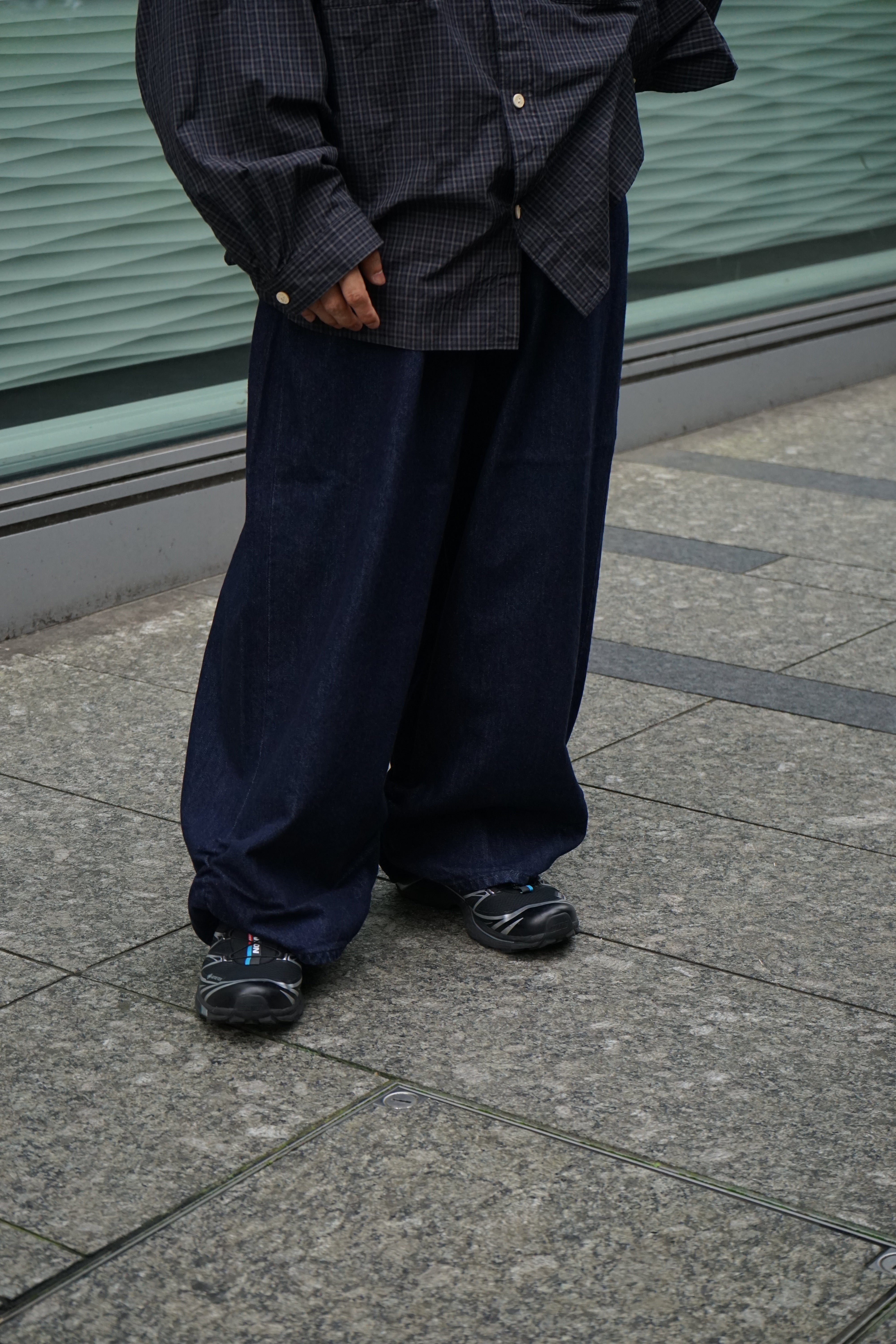 FRESH MAN DENIM WIDE PANTS by EDWIN　"OW"