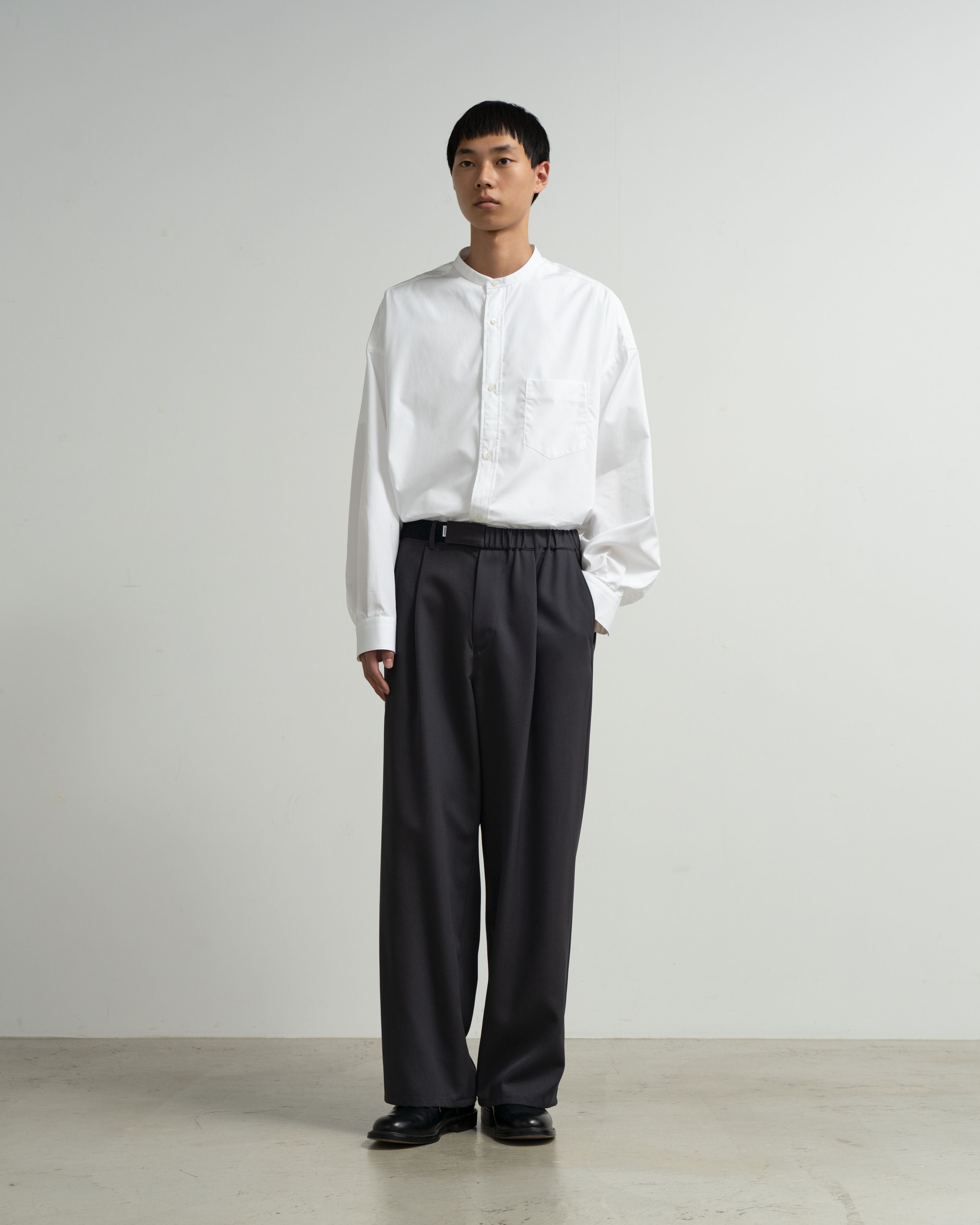 パンツ Scale Off Wool Wide Chef Pants 1 Graphpaper MEN 【8/22(土)発売】Scale Off Wool Wide Chef Pants