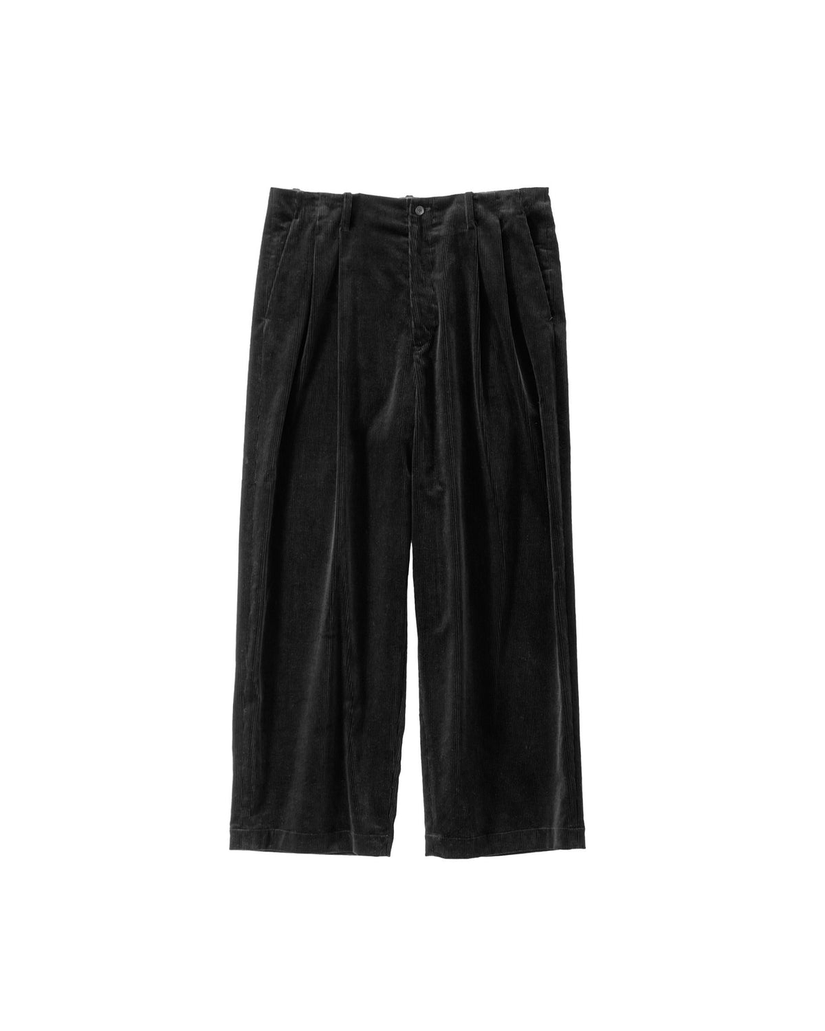 【10/10(土)発売】Suvin Corduroy Wide Straight Trousers