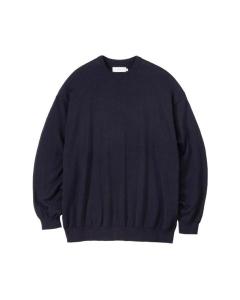 トップス Suvin High Gauge L/S Crew Neck Knit Graphpaper-Suvin High Gauge L/S Crew Neck Knit