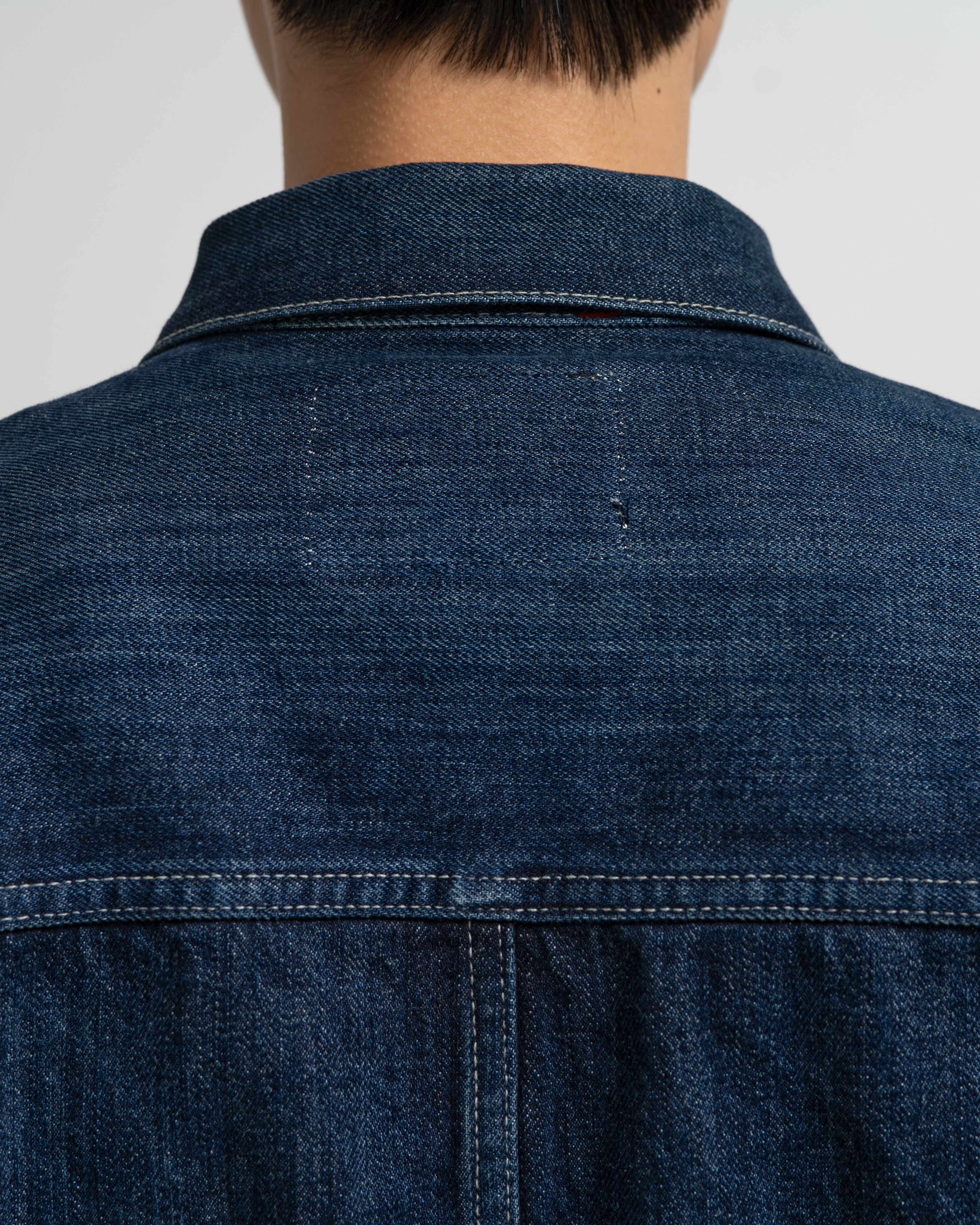Selvage Denim Jacket -DARK FADE-