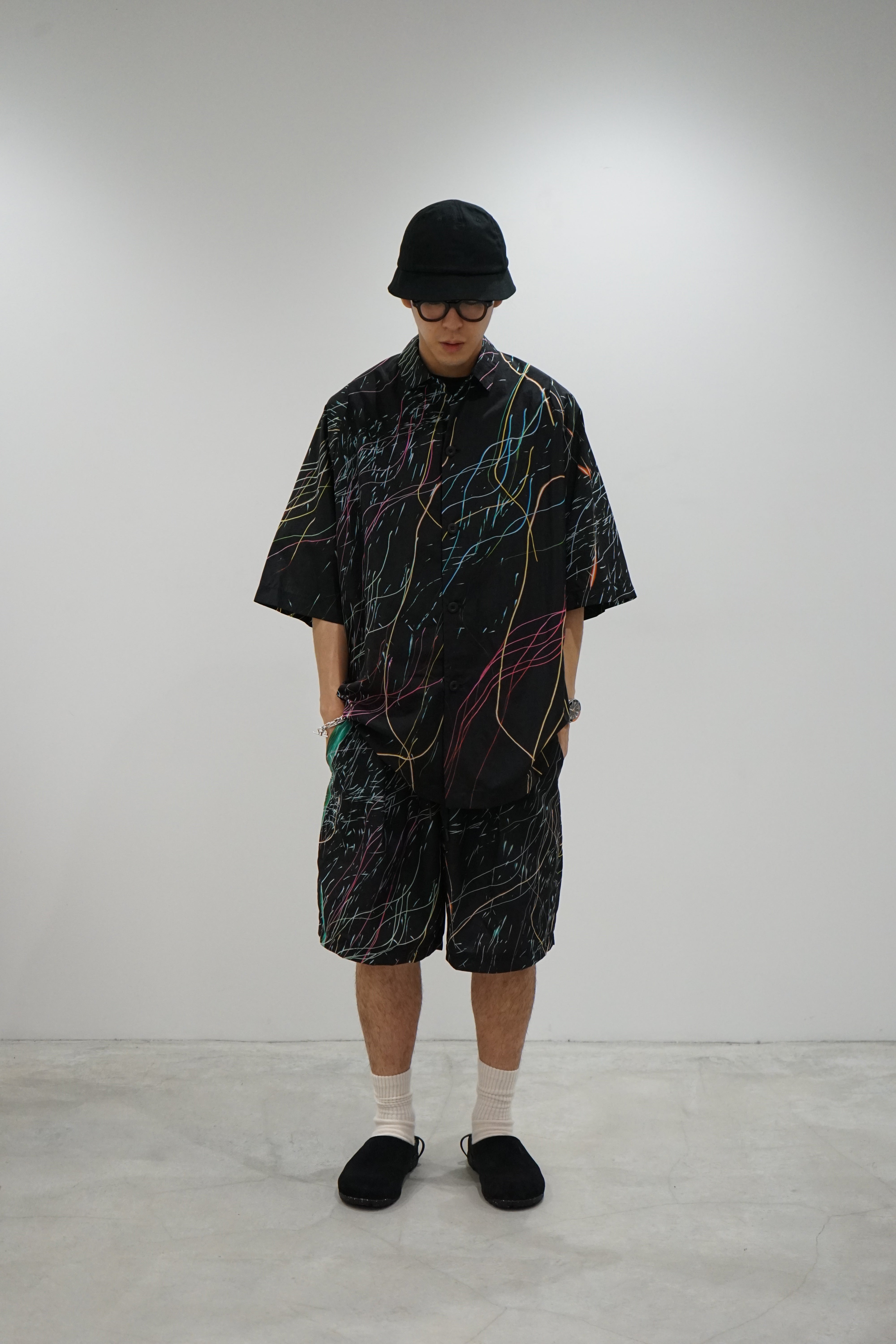 TEATORA - CARTRIDGE SHIRT S/S HOVERLAYER Display（#FIRE WORKS）