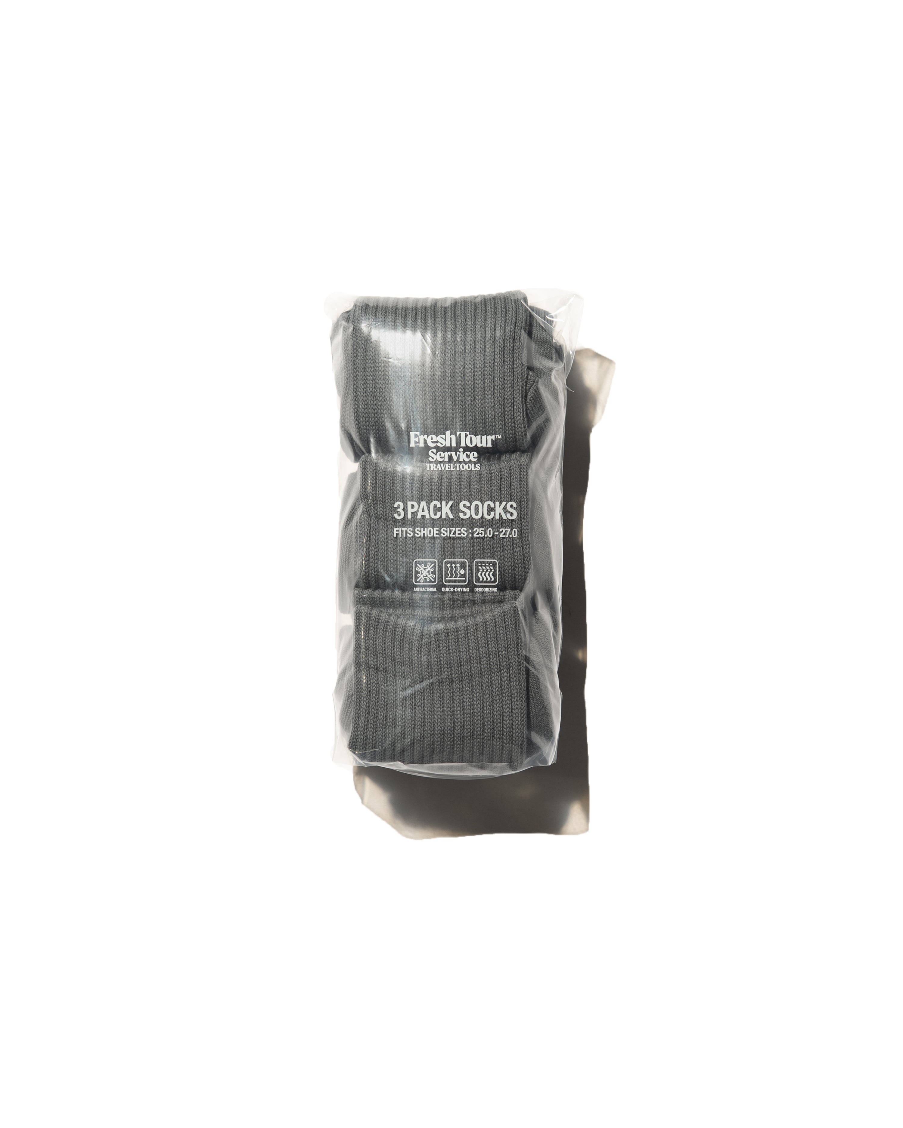 3-PACK TECH CREW SOCKS