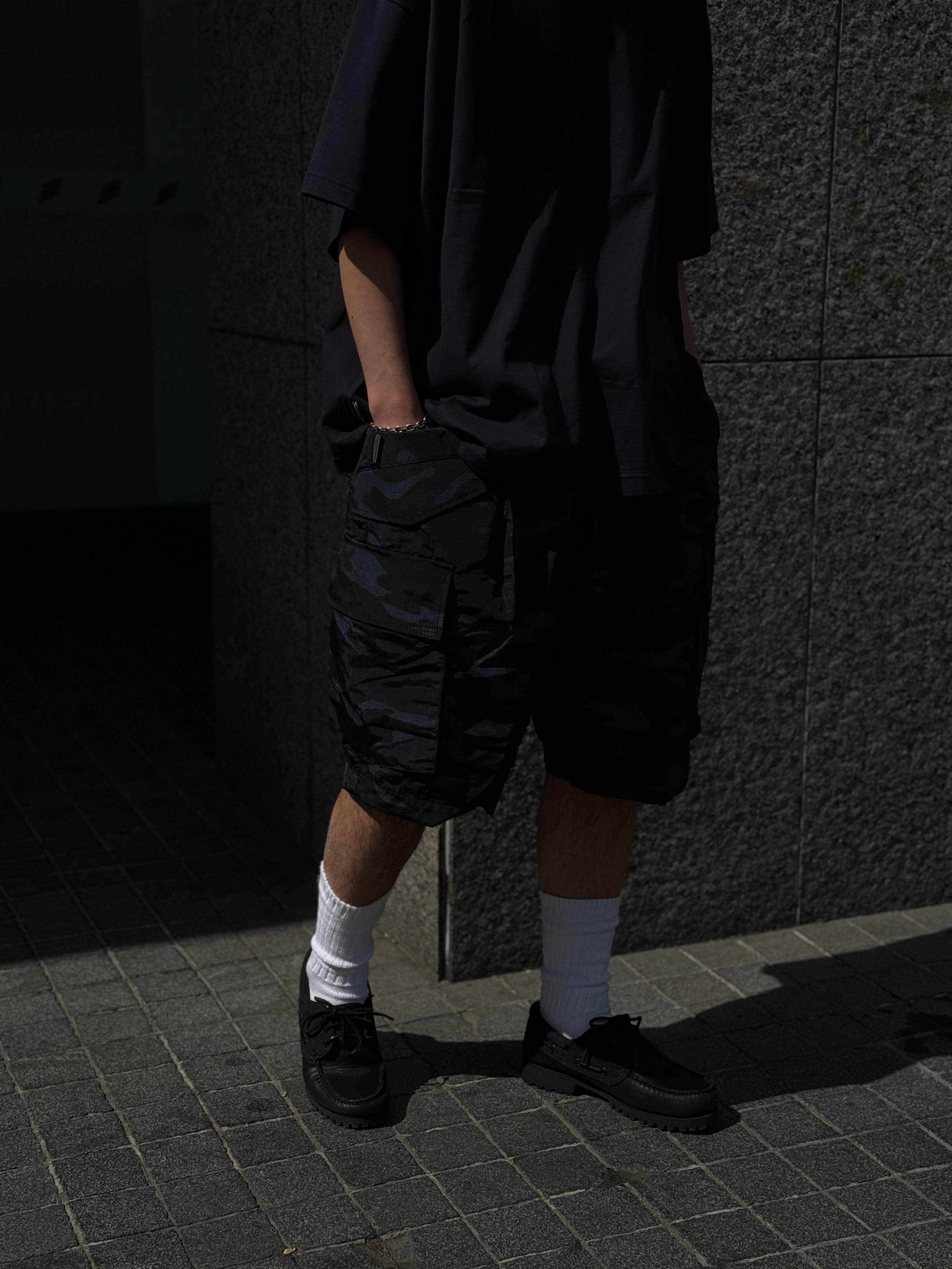 【26SS】CAMO BAGGY CARGO SHORTS