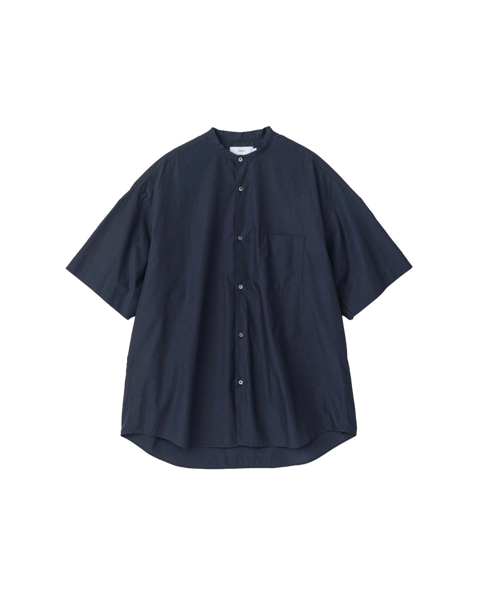 【6/13(土)発売】Broad S/S Oversized Band Collar Shirt