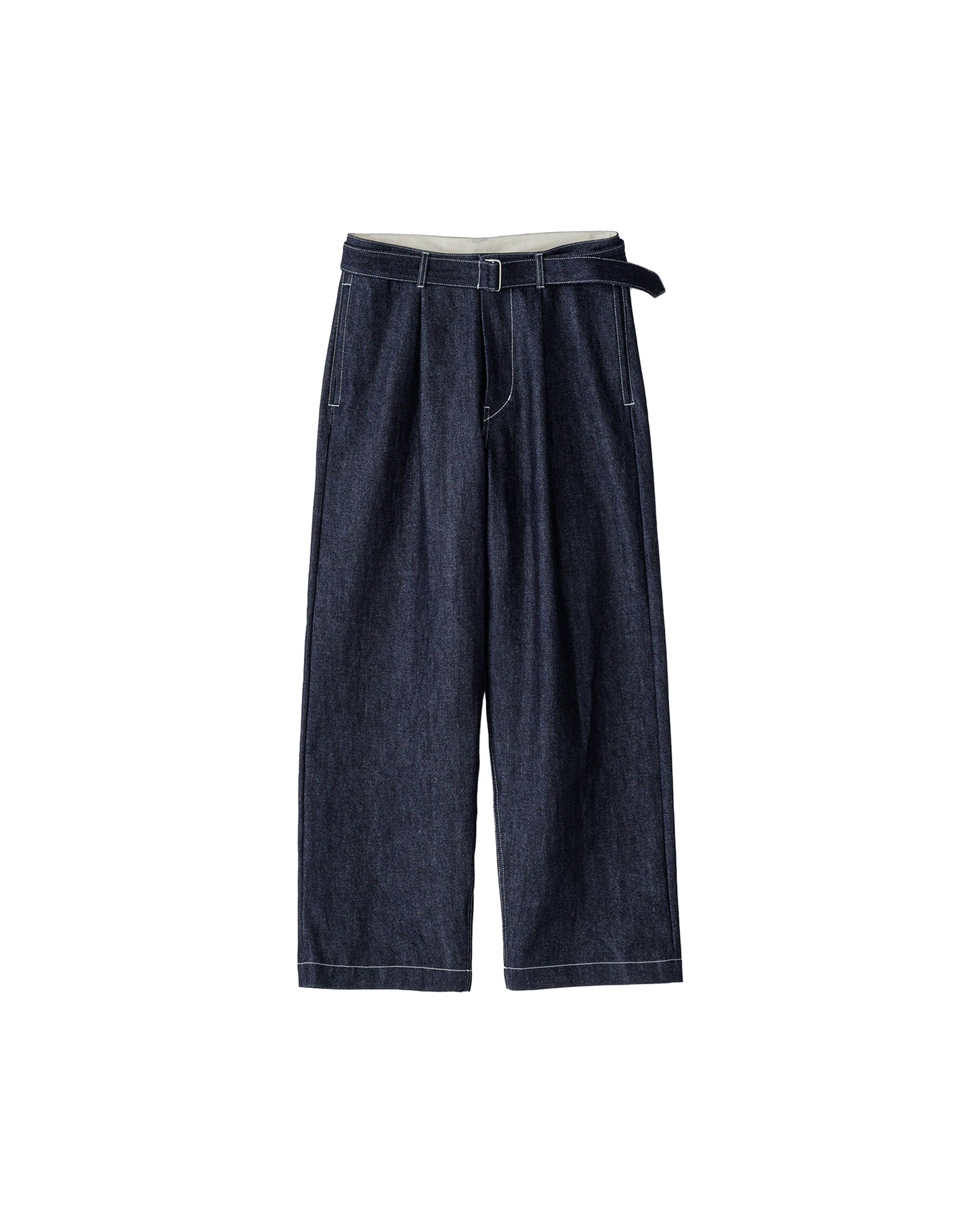 【7/25(土)発売】Selvage Denim Belted Pants