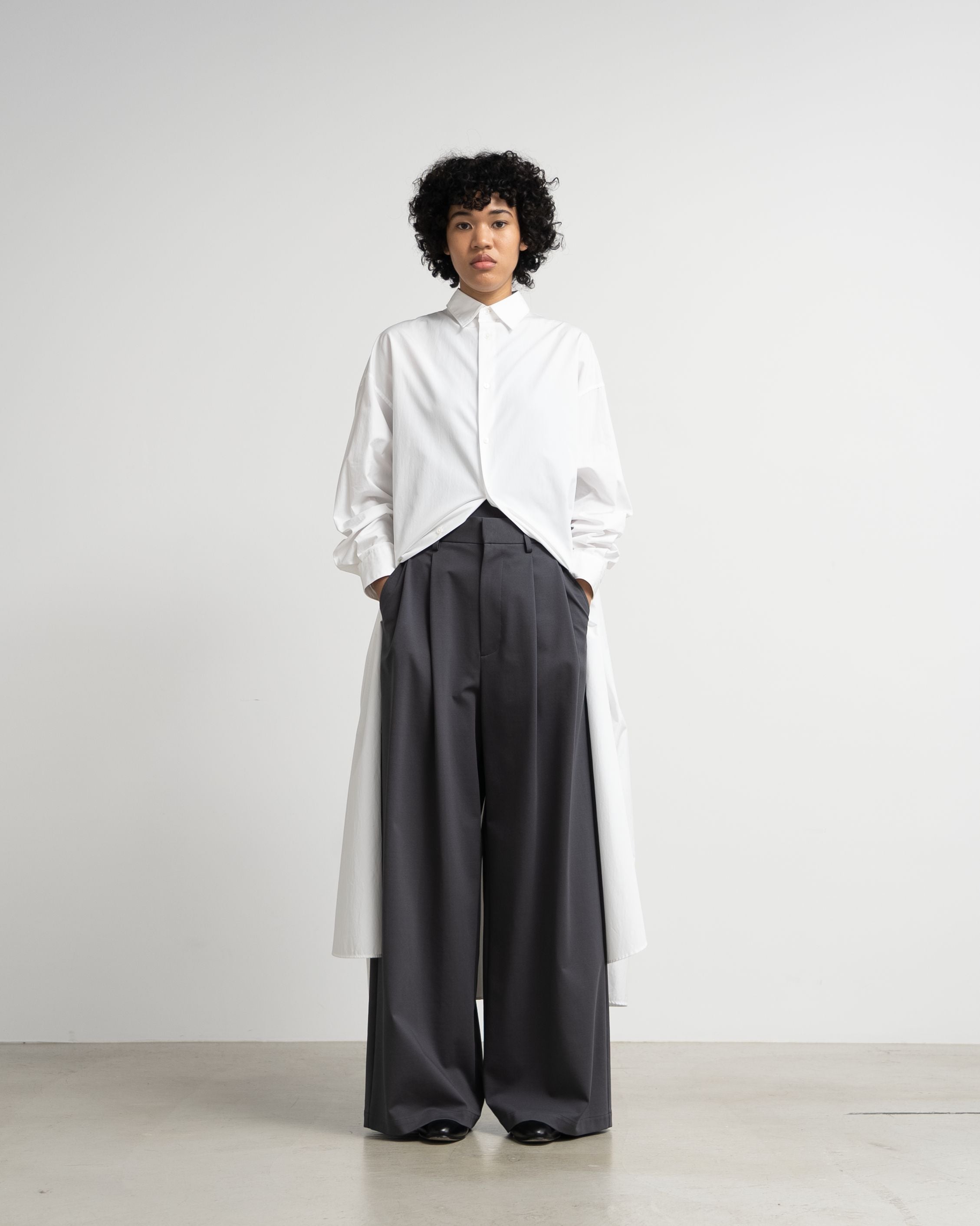 【7/11(土)発売】Compact Ponte Two Tuck Wide Pants