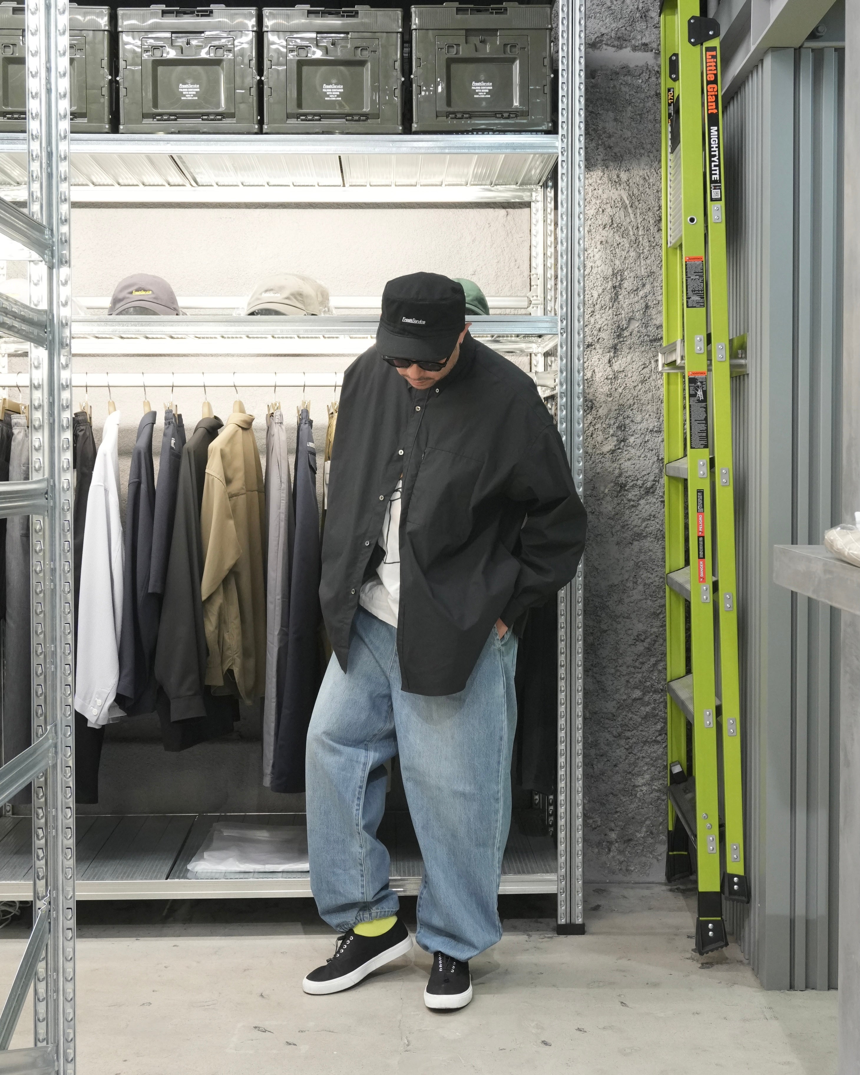 CORPORATE DENIM EASY PANTS