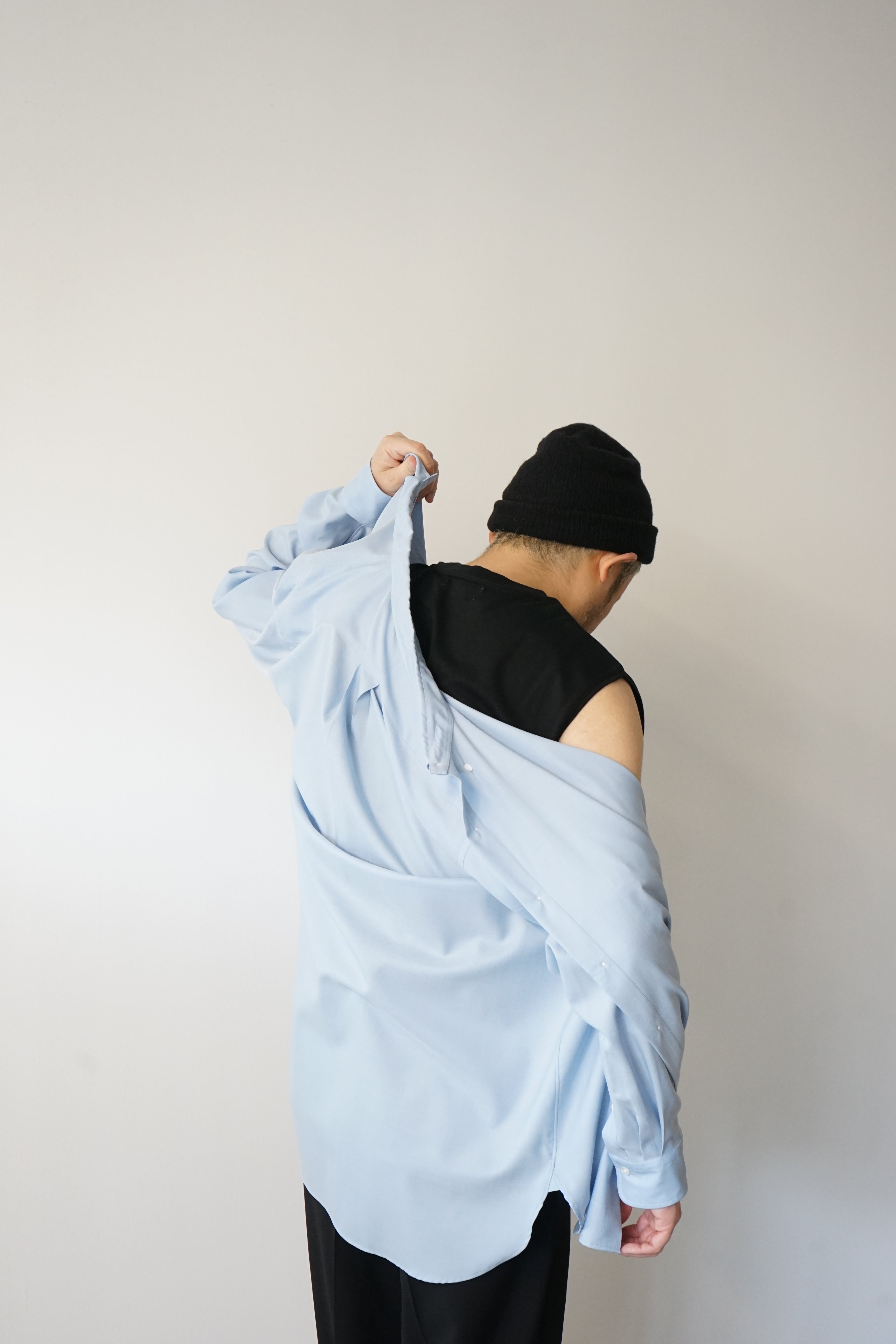 40/2 ORGANIC COTTON KNIT SLEEVELESS TEE