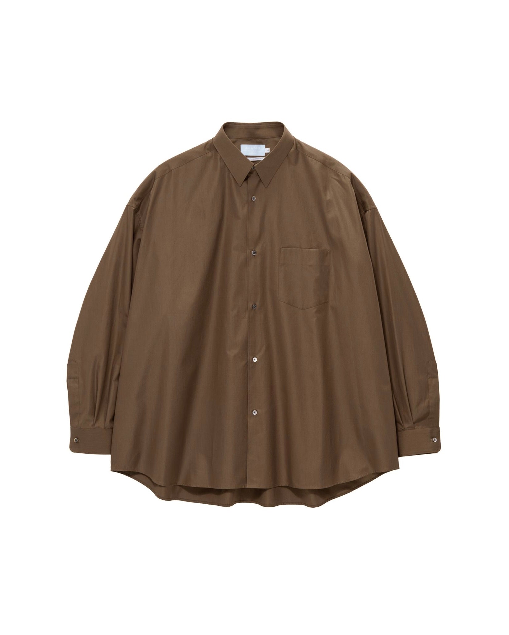 【8/22(土)発売】ALUMO for GP L/S Oversized Regular Collar Shirt