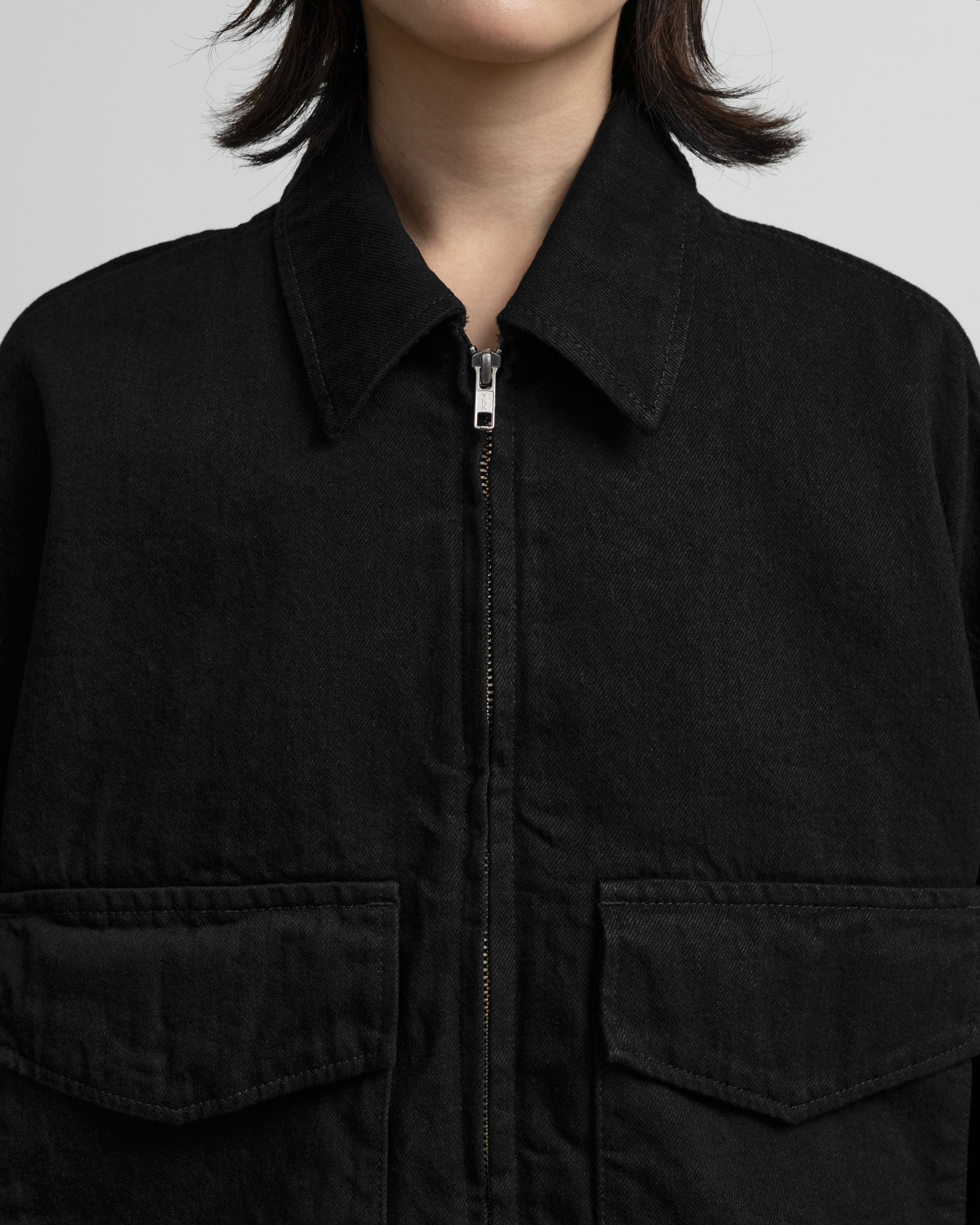 Selvage Denim Zip Jacket