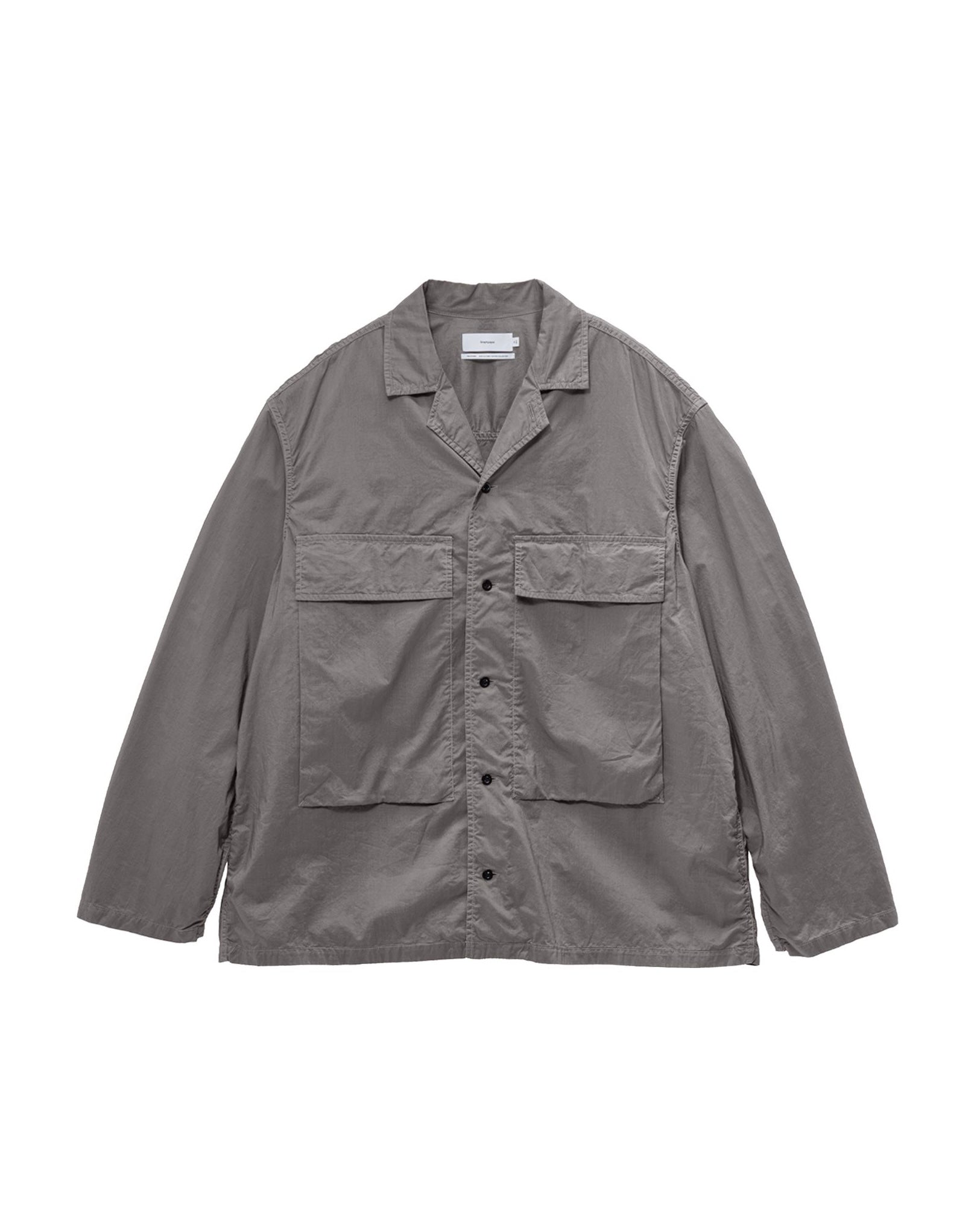 【8/1(土)発売】Garment Dyed Typewriter Fatigue Shirt