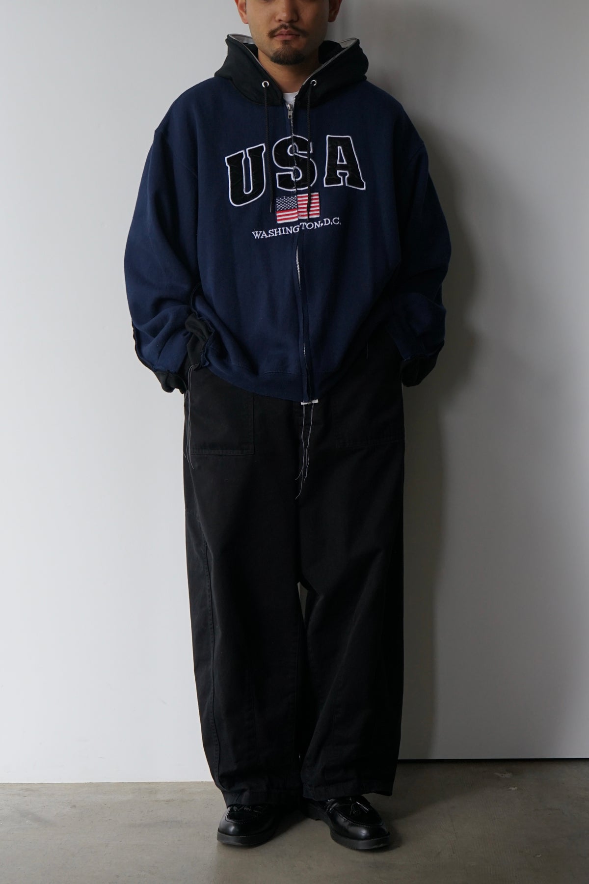 College Zip Hoodie ②