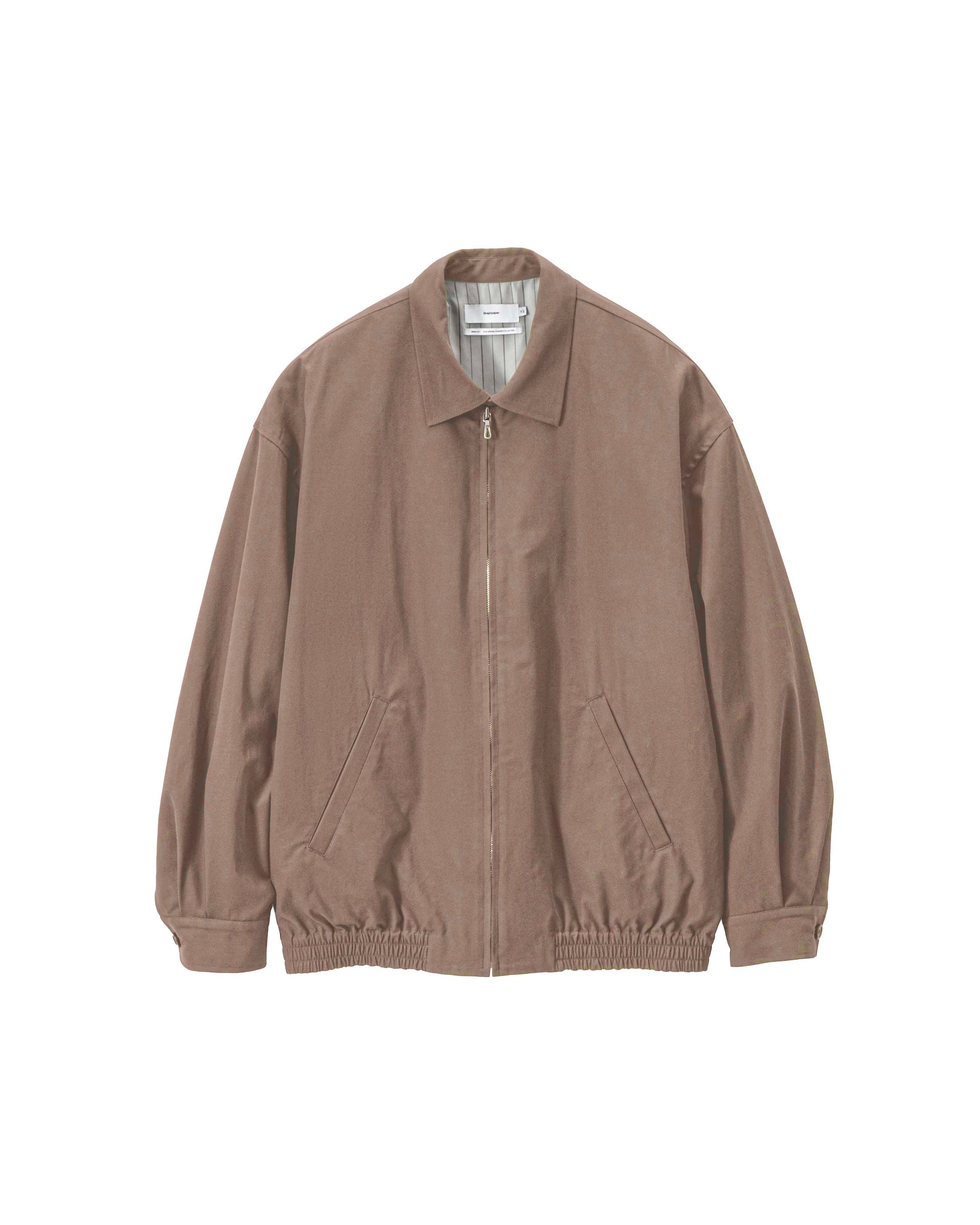 Brushed Cotton Gabardine Swing Top Jacket