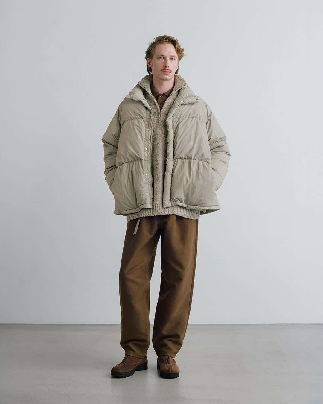 Graphpaper MEN【8/8(土)発売】Cotton Double Serge Two Tuck Tapered