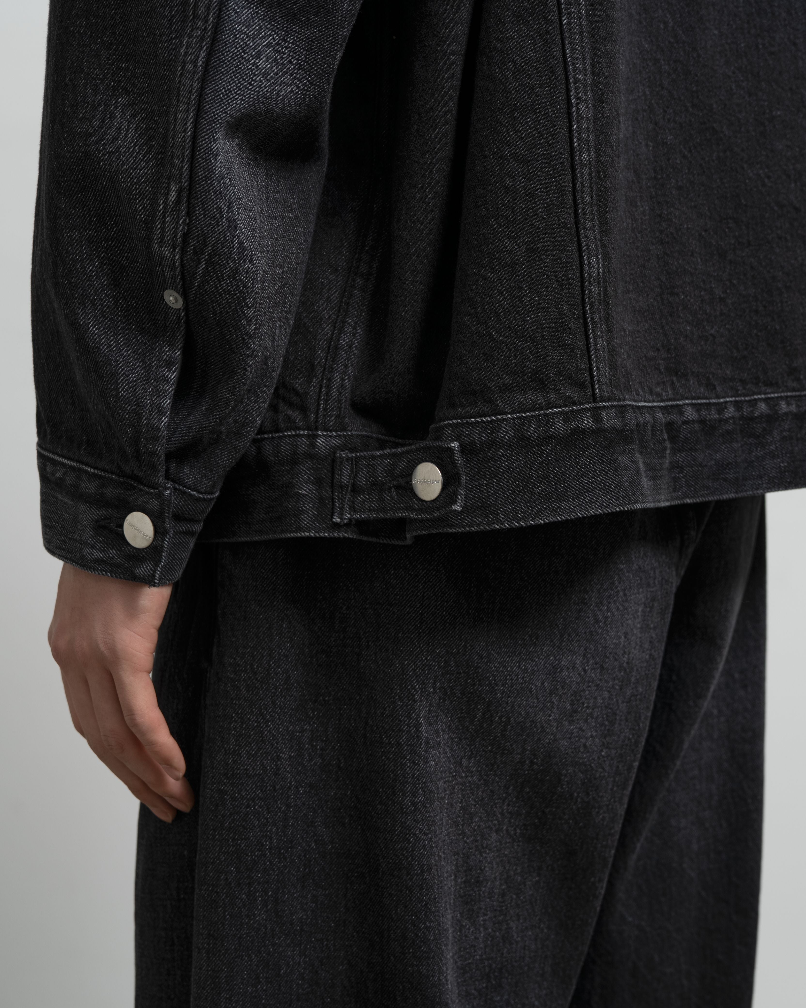 Selvage Denim Trucker Jacket -DARK FADE-