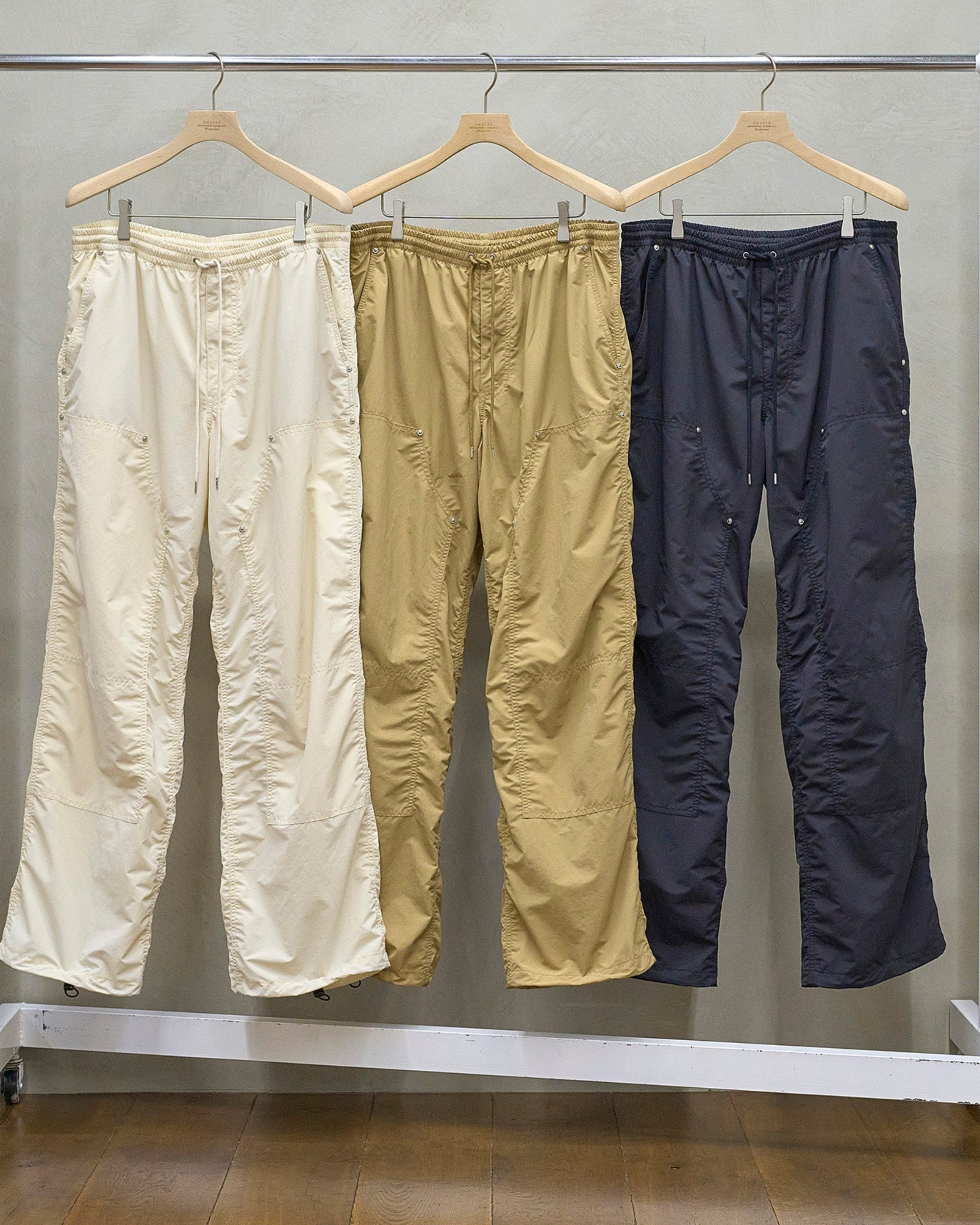 Double knee nylon pants