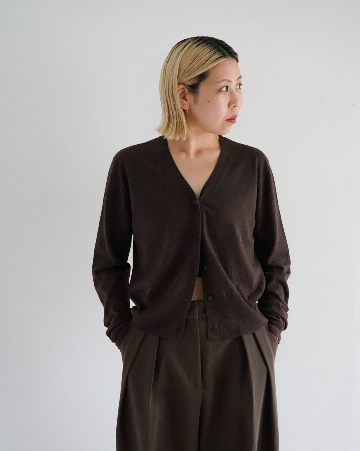 Cotton Cashmere Cardigan