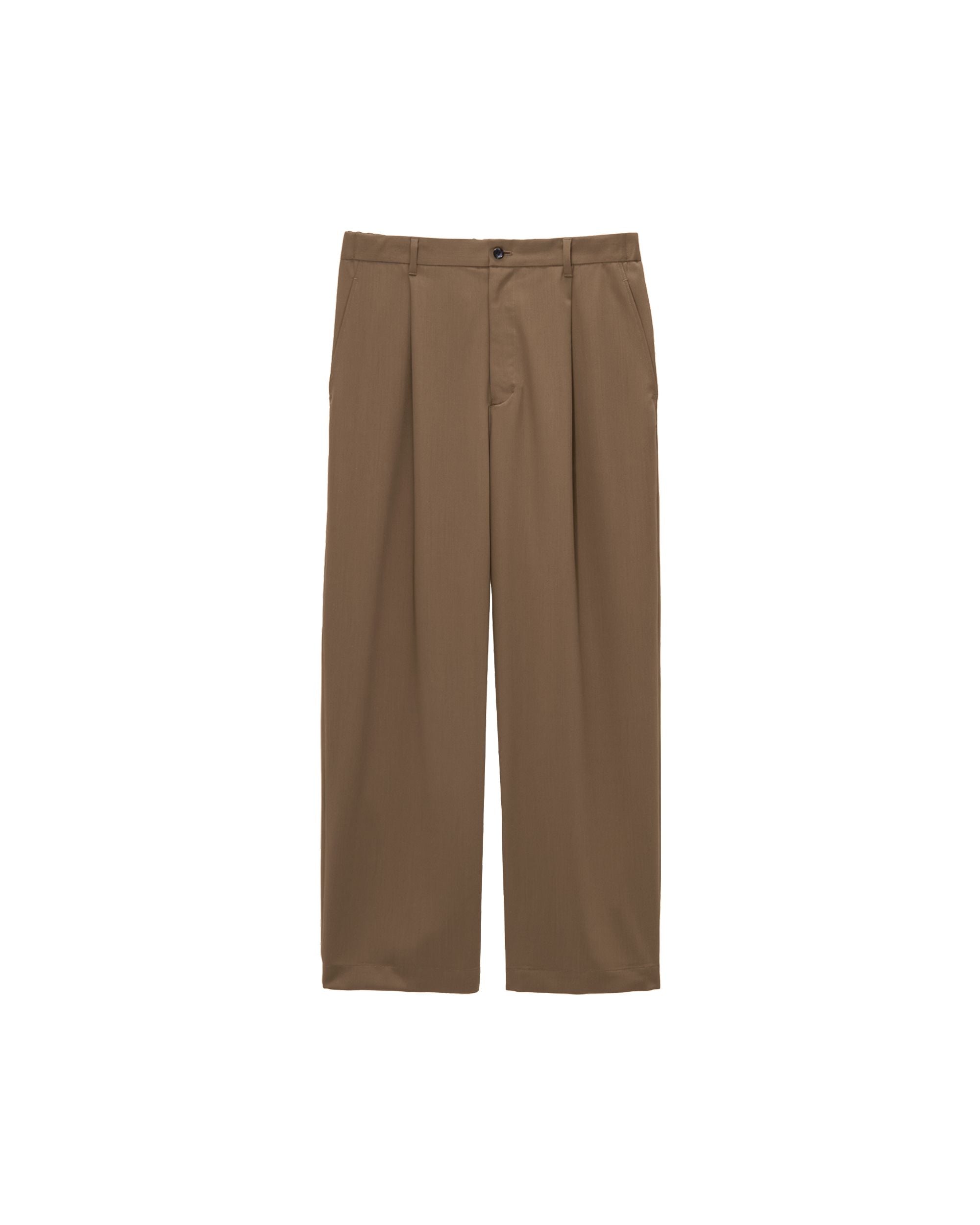 【8/8(土)発売】Techno Wool Twill Wide Tapered Trousers