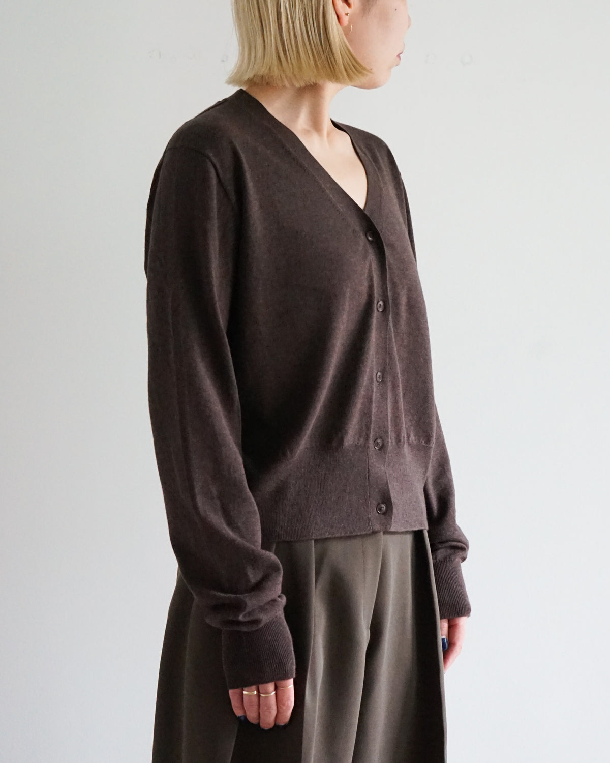 Cotton Cashmere Cardigan