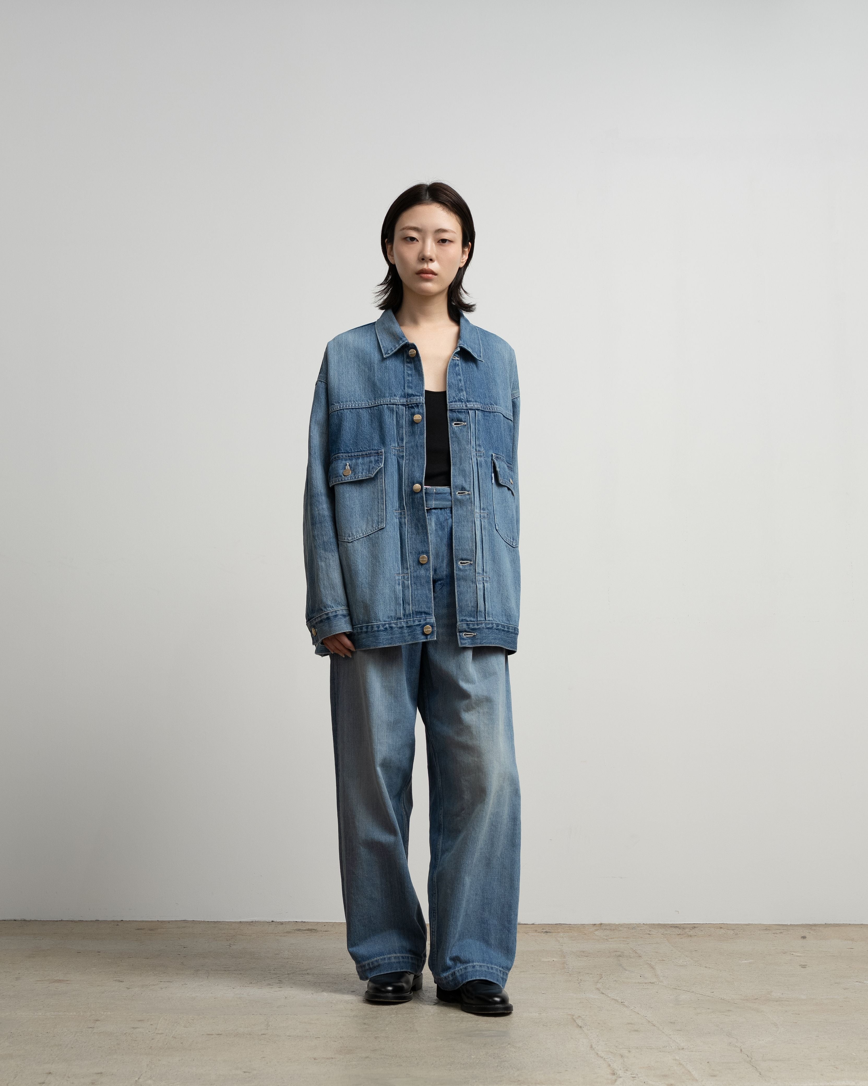 【専用決済ページ】Selvage Denim Jacket -LIGHT FADE-