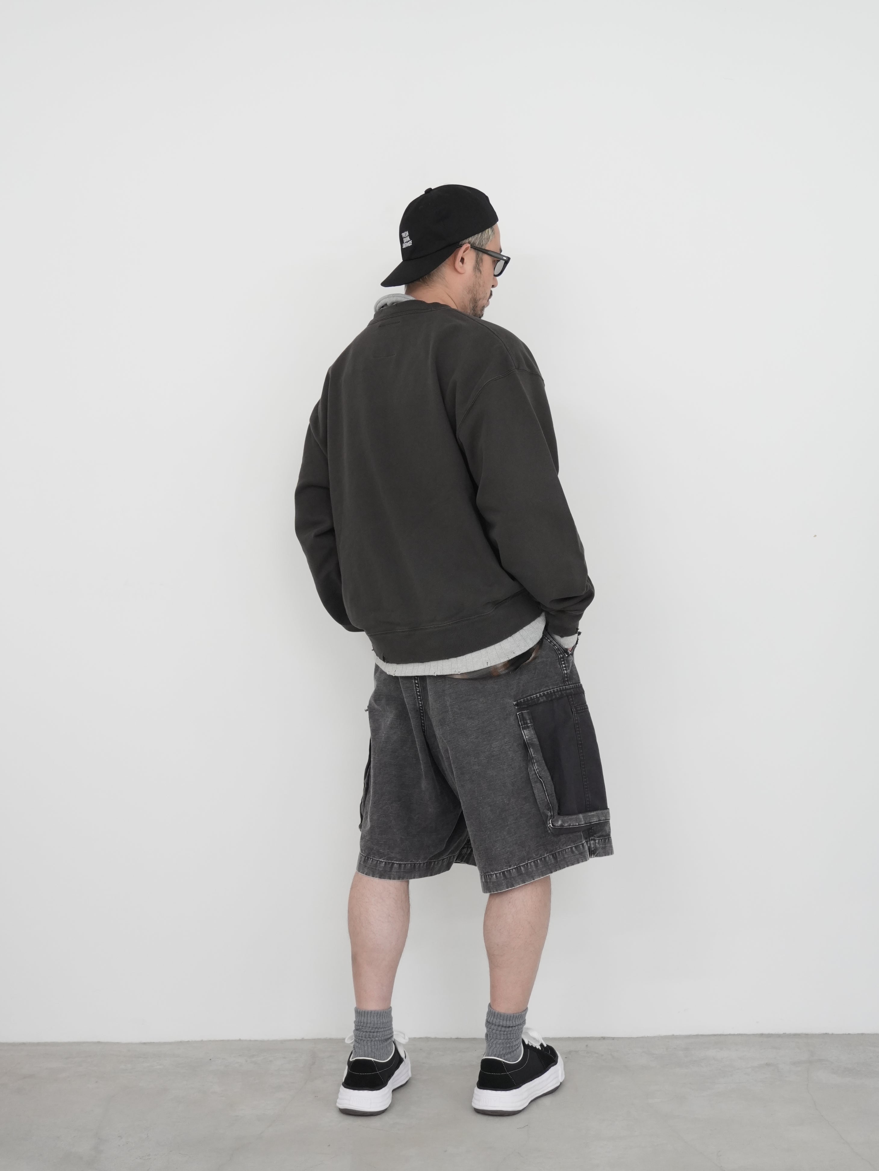 DAMAGED CARGO SHORT PANTS