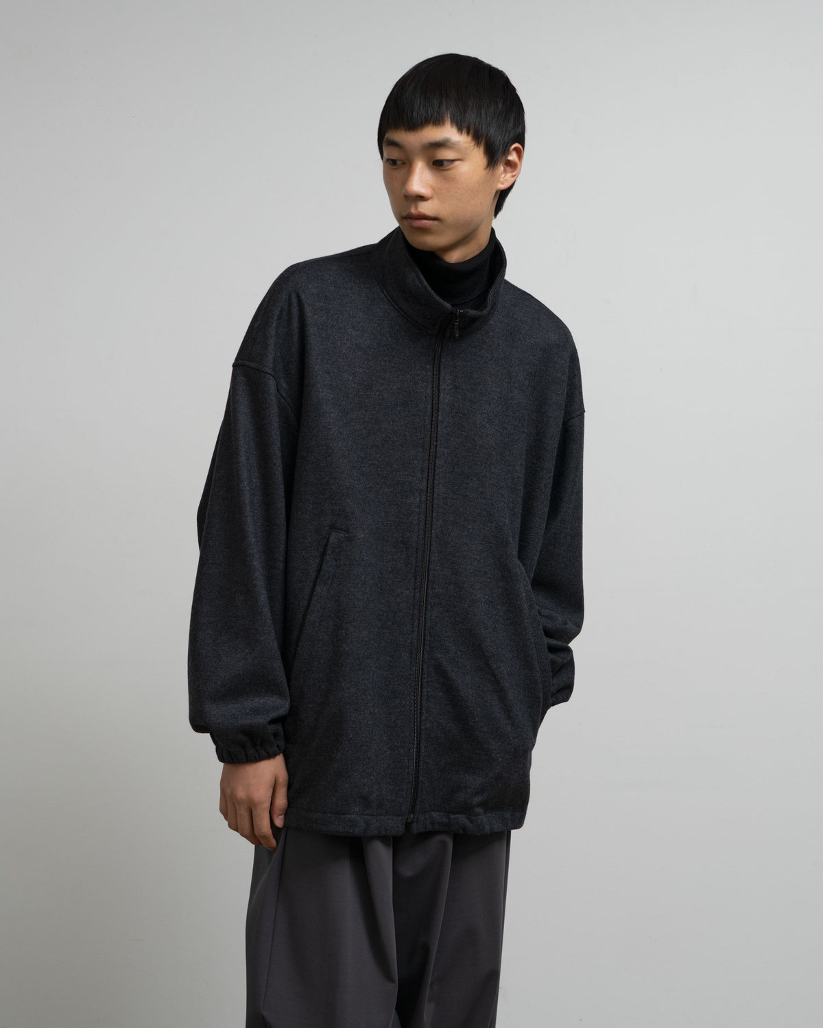 【10/3(土)発売】Wool Smooth Flannel Track Blouson