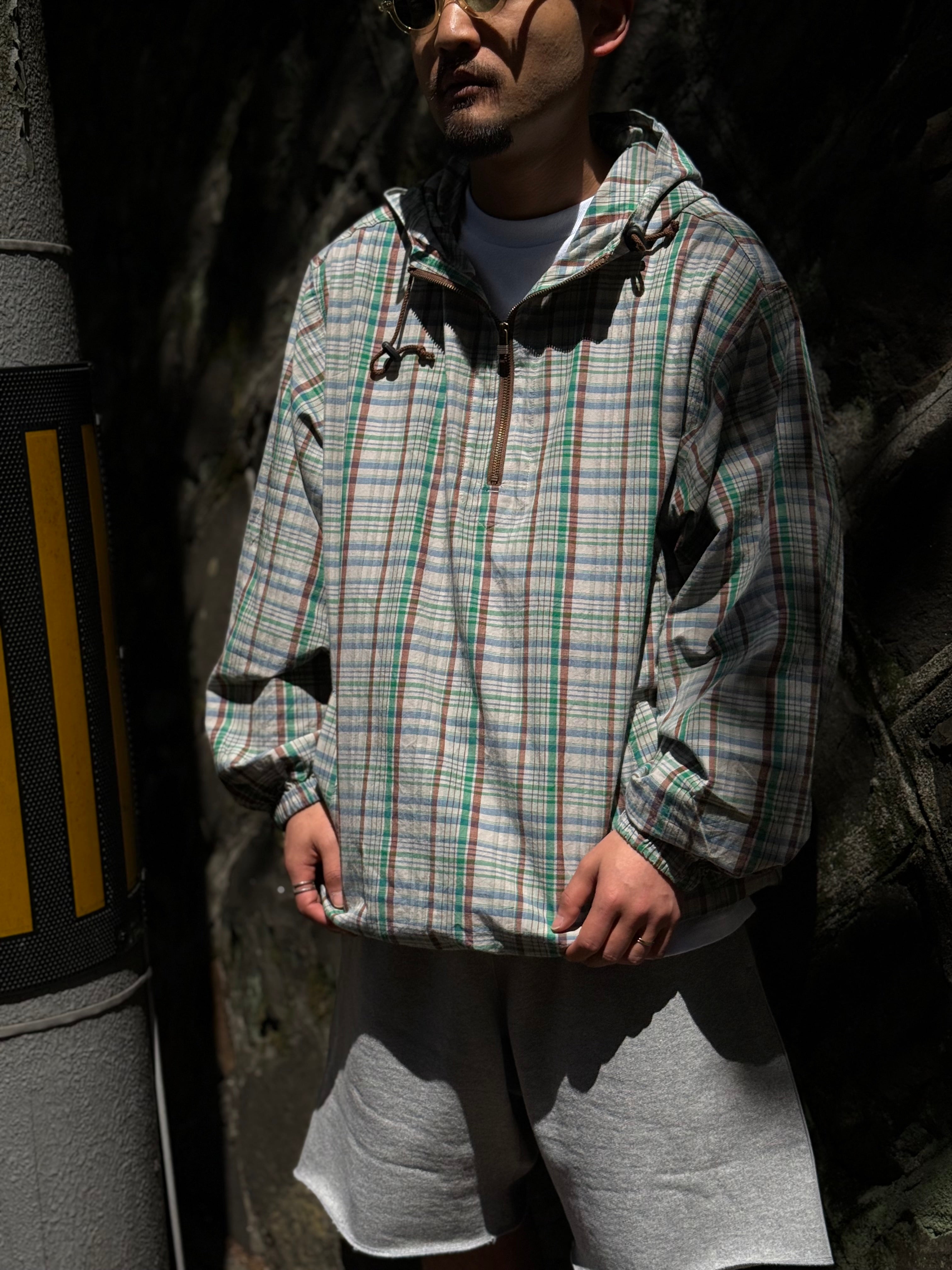 MADRAS CHECK ANORAK