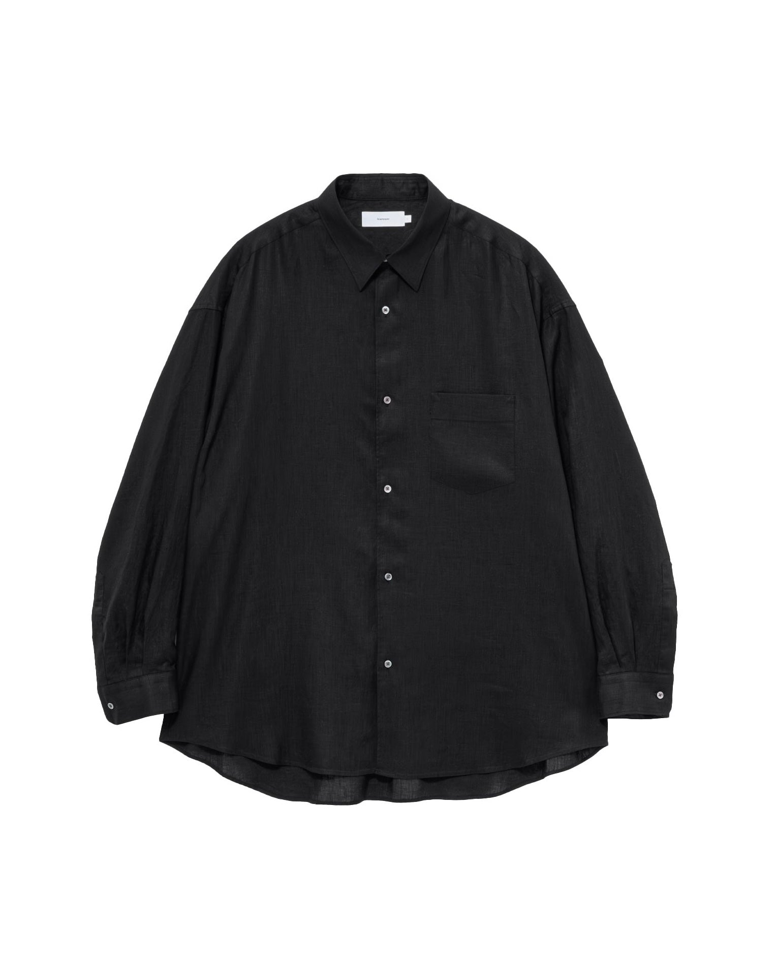 【6/20(土)発売】Linen L/S Oversized Regular Collar Shirt