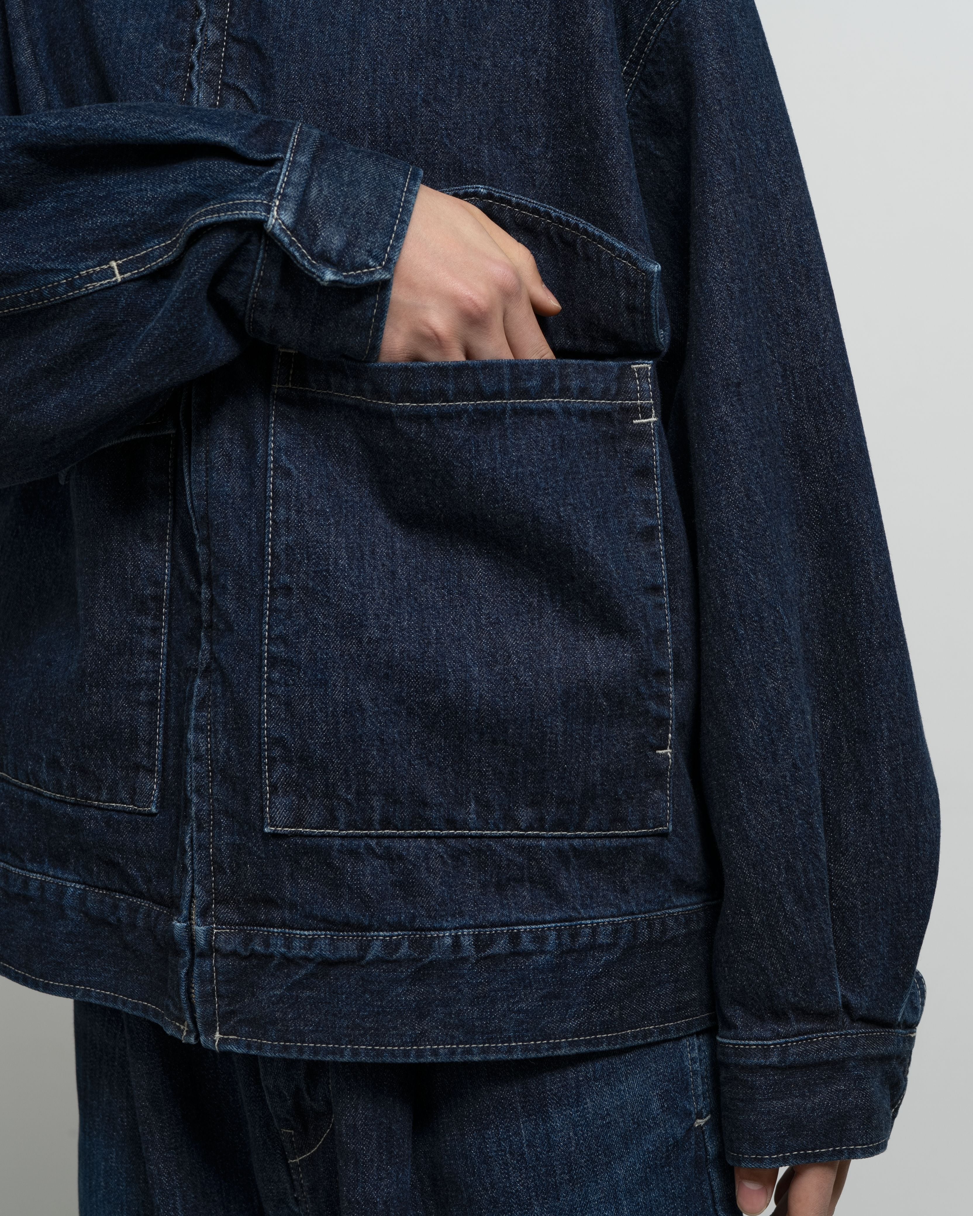 【7/25(土)発売】Selvage Denim Zip Jacket -DARK FADE-
